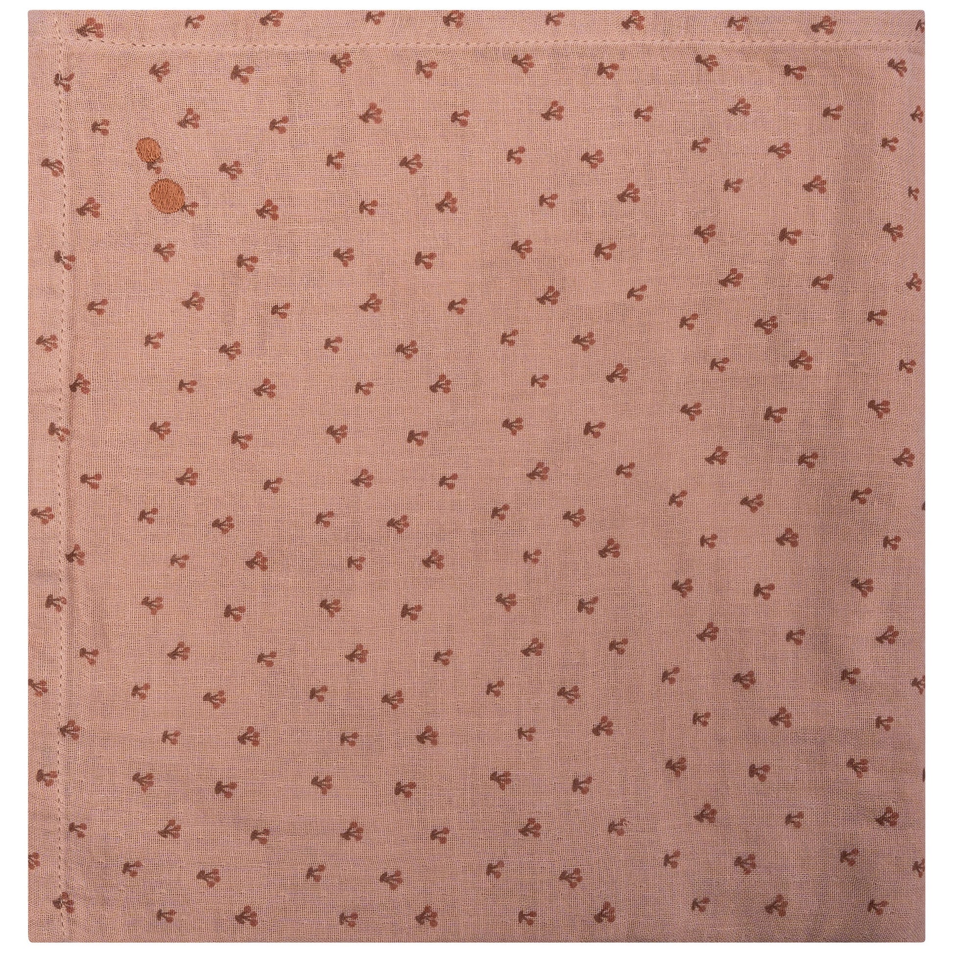 Muslin Cloth XL Baby 120x120 cm Organic Cherry Pink_Muslin Cloths_Snoozebaby