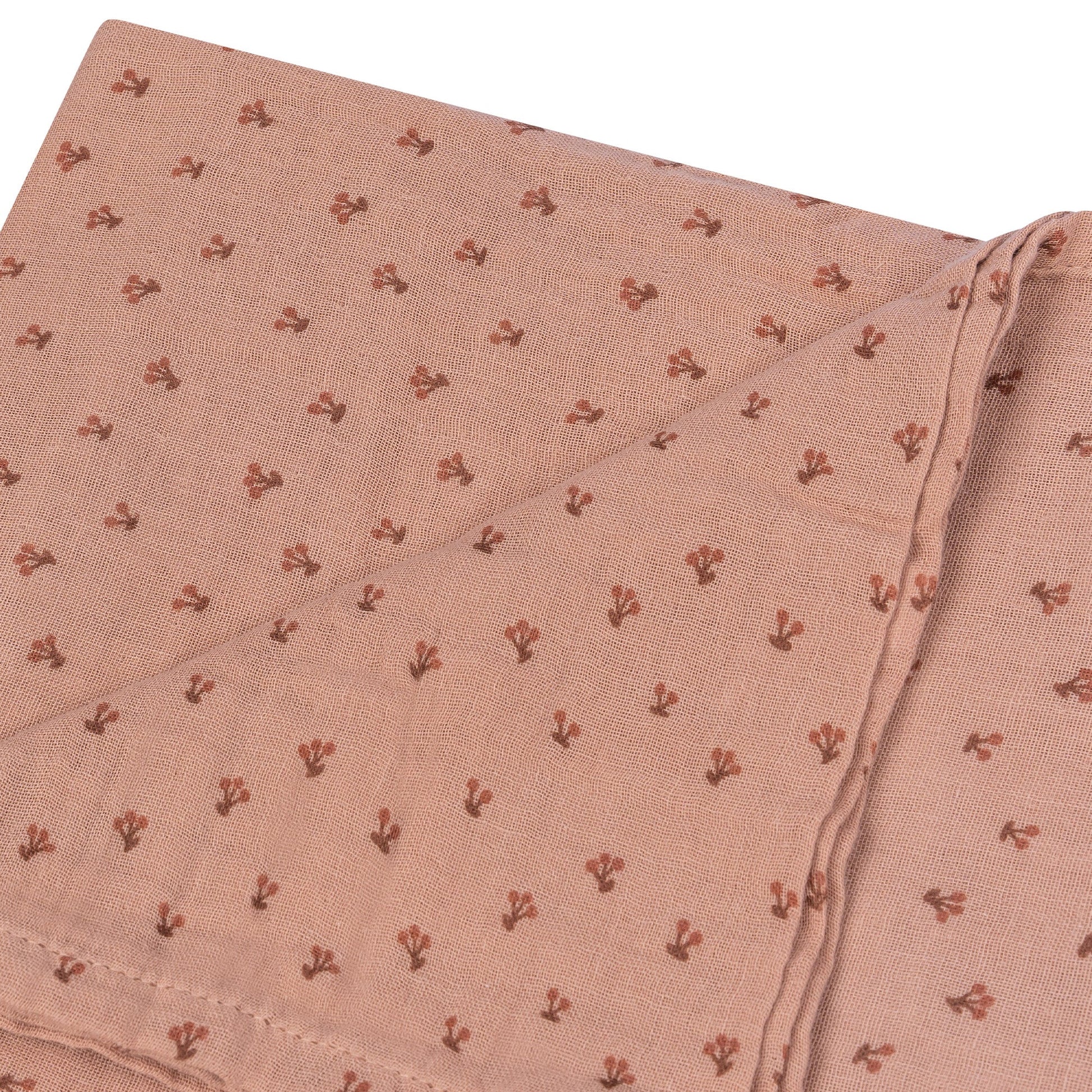 Muslin Cloth XL Baby 120x120 cm Organic Cherry Pink_Muslin Cloths_Snoozebaby