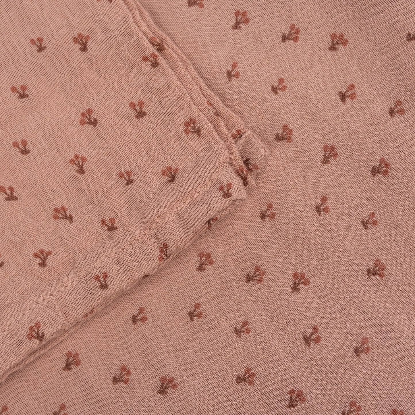 Muslin Cloth XL Baby 120x120 cm Organic Cherry Pink_Muslin Cloths_Snoozebaby