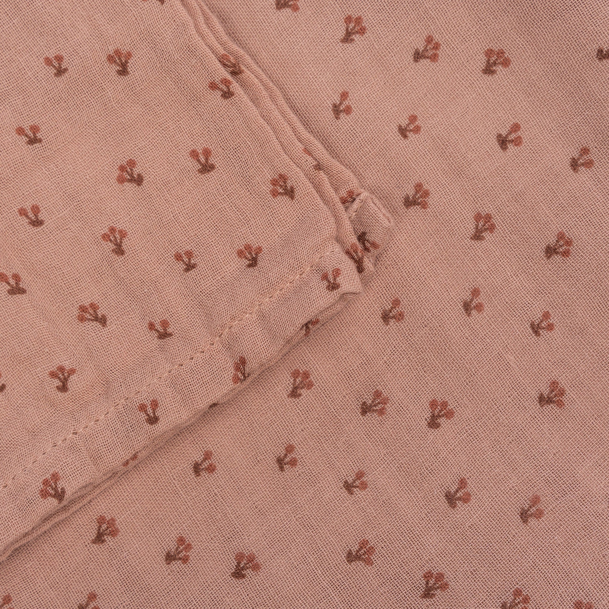 Muslin Cloth XL Baby 120x120 cm Organic Cherry Pink_Muslin Cloths_Snoozebaby