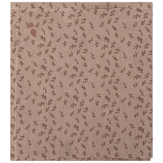 Muslin Cloth XL Baby 120x120 cm Organic Hazel Brown_Muslin Cloths_Snoozebaby
