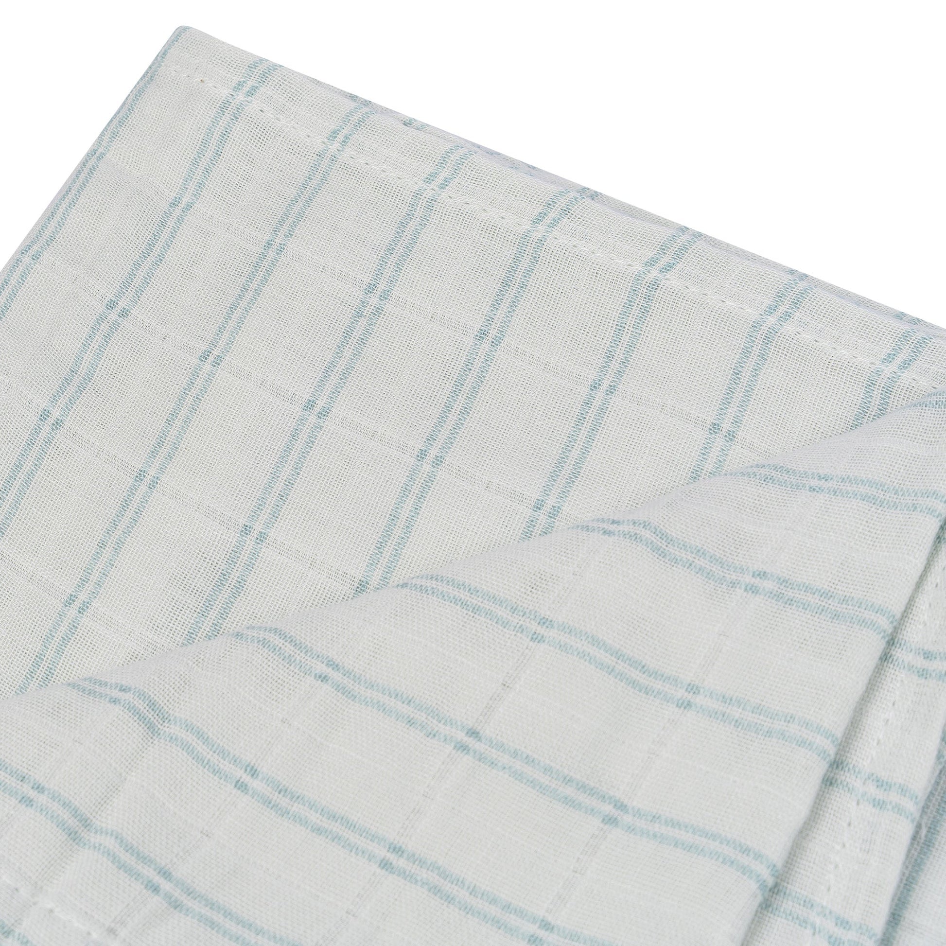 Muslin Cloth XL Baby 120x120 cm Organic Smokey Green_Muslin Cloths_Snoozebaby