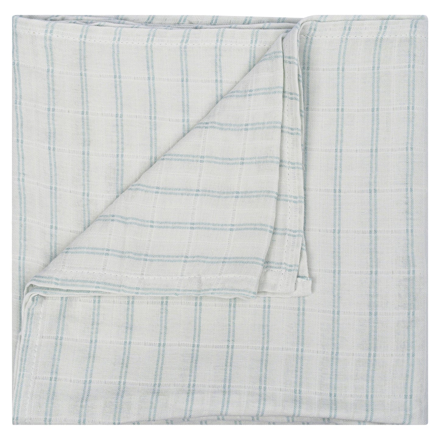 Muslin Cloth XL Baby 120x120 cm Organic Smokey Green_Muslin Cloths_Snoozebaby