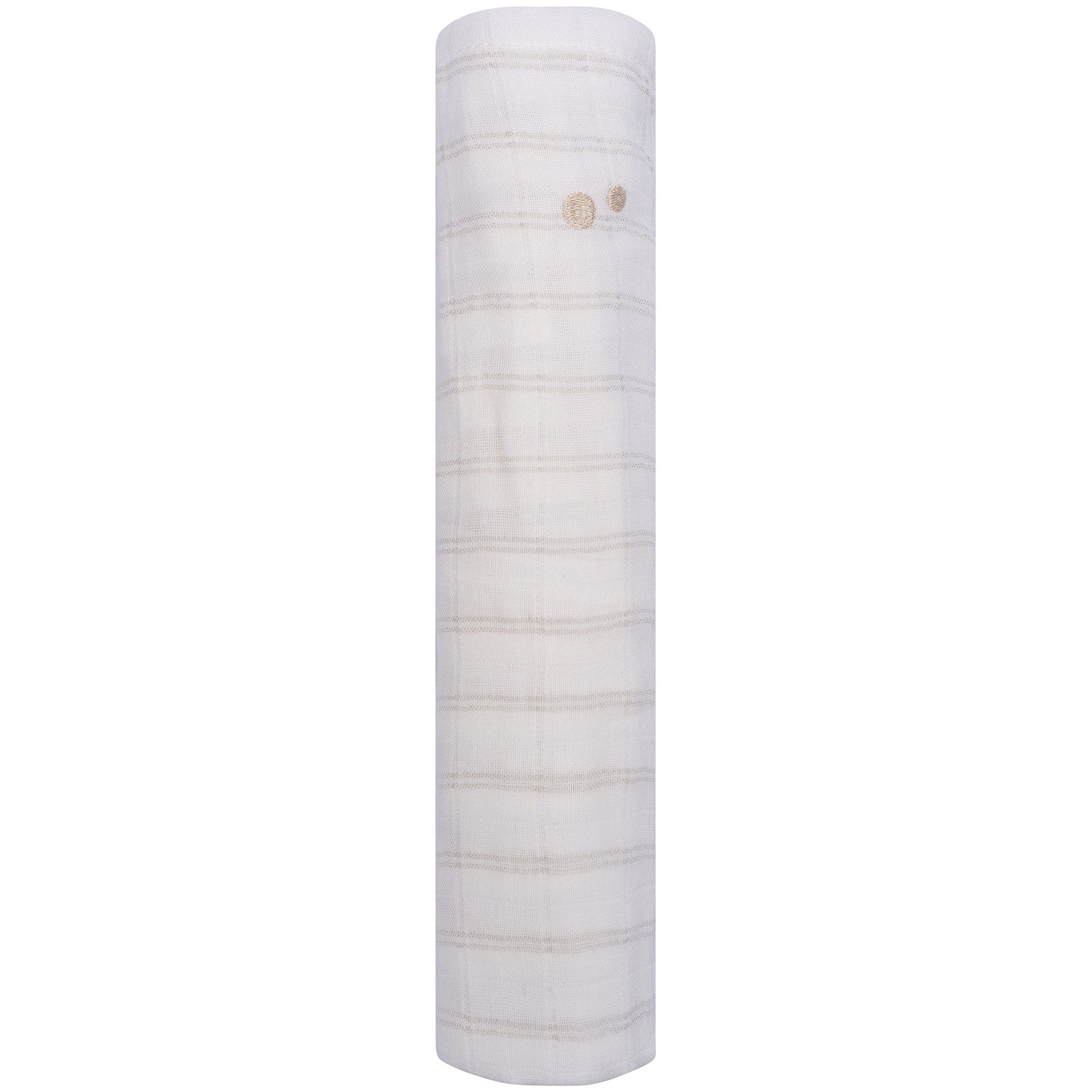 Muslin Cloth XL Baby 120x120 cm Organic Stone Beige_Muslin Cloths_Snoozebaby
