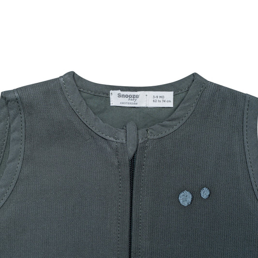 Sleepsuit Baby TOG 0.5 Spring and Summer 0 - 6 Months Dark Green_Sleepsuits_Snoozebaby