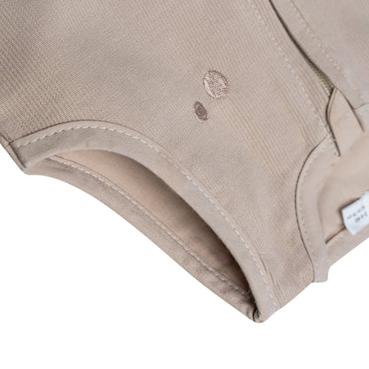 Sleepsuit Baby TOG 0.5 Spring and Summer 0 - 6 Months Desert Sand Brown_Sleepsuits_Snoozebaby