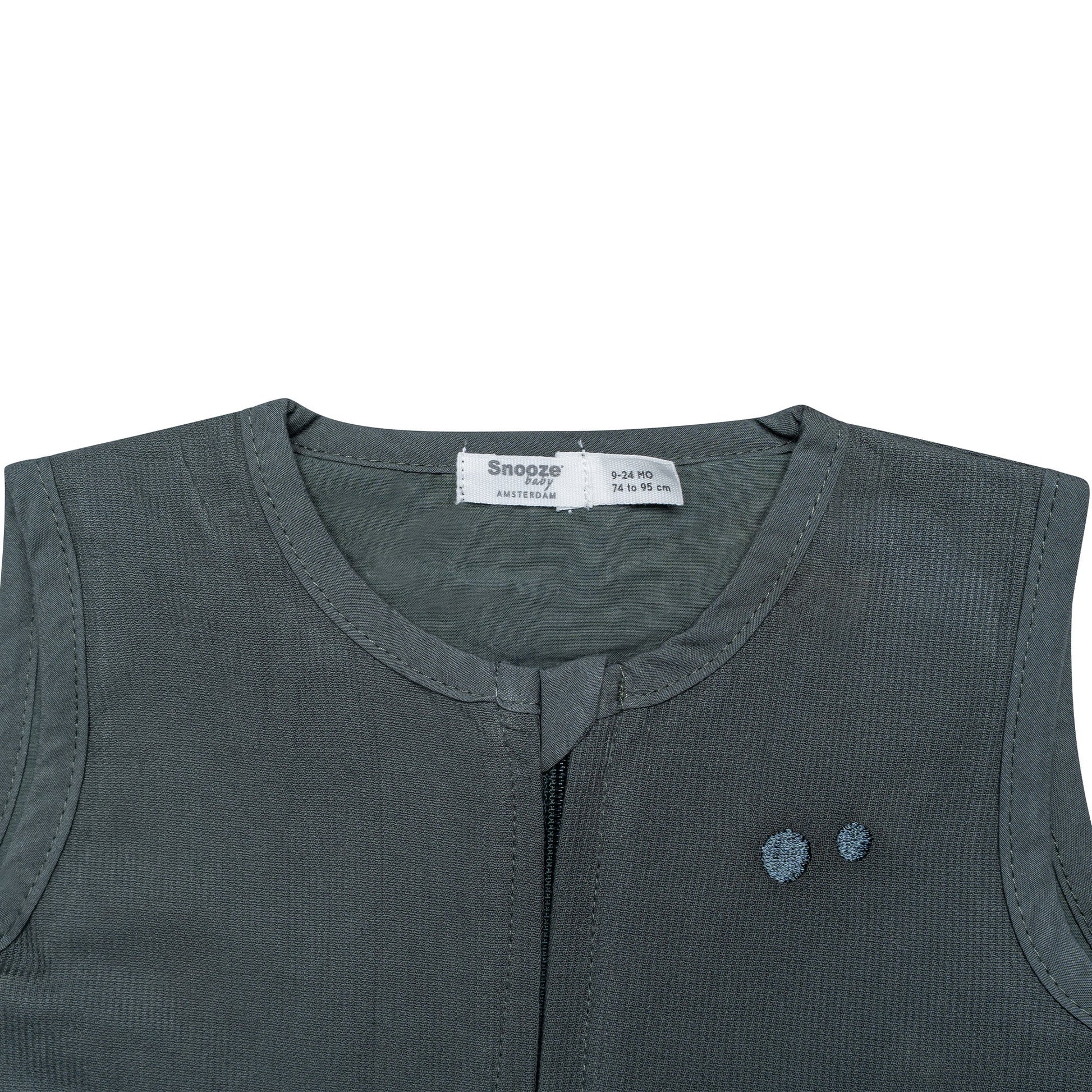 Sleepsuit Baby TOG 0.5 Spring and Summer 6 - 14 Months Dark Green_Sleepsuits_Snoozebaby