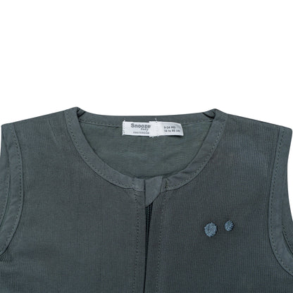Sleepsuit Baby TOG 0.5 Spring and Summer 6 - 14 Months Dark Green_Sleepsuits_Snoozebaby