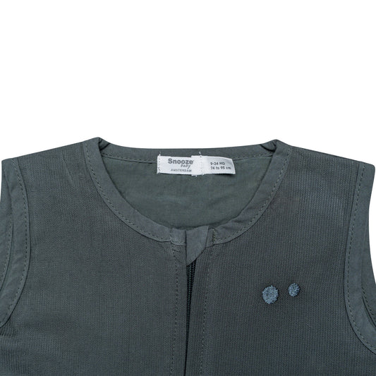 Sleepsuit Baby TOG 0.5 Spring and Summer 6 - 14 Months Dark Green_Sleepsuits_Snoozebaby