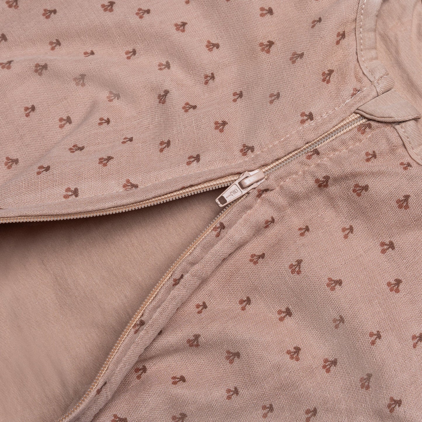 Sleepsuit Baby TOG 1.0 Spring and Summer 0 - 6 Months Cherry Pink_Sleepsuits_Snoozebaby