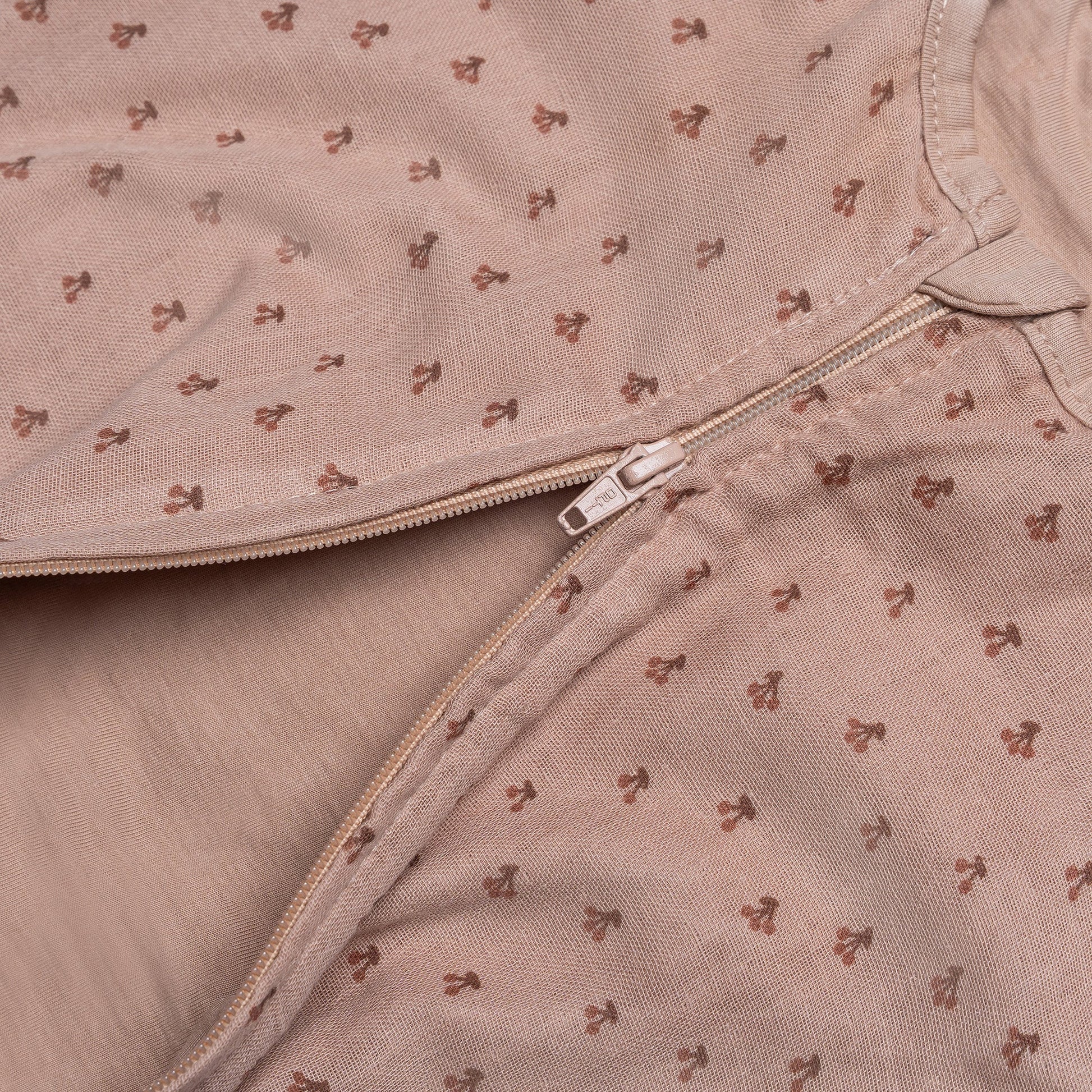 Sleepsuit Baby TOG 1.0 Spring and Summer 0 - 6 Months Cherry Pink_Sleepsuits_Snoozebaby
