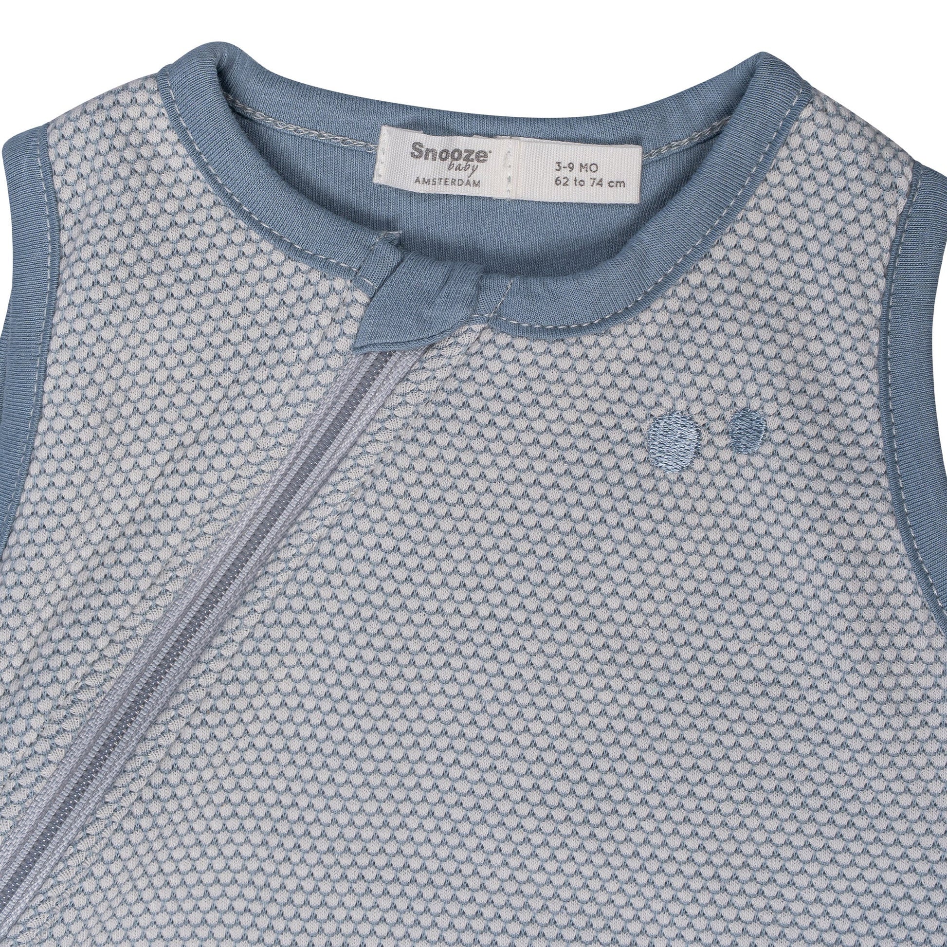 Sleepsuit Baby TOG 1.0 Spring and Summer 0 - 6 Months Fresh Blue_Sleepsuits_Snoozebaby