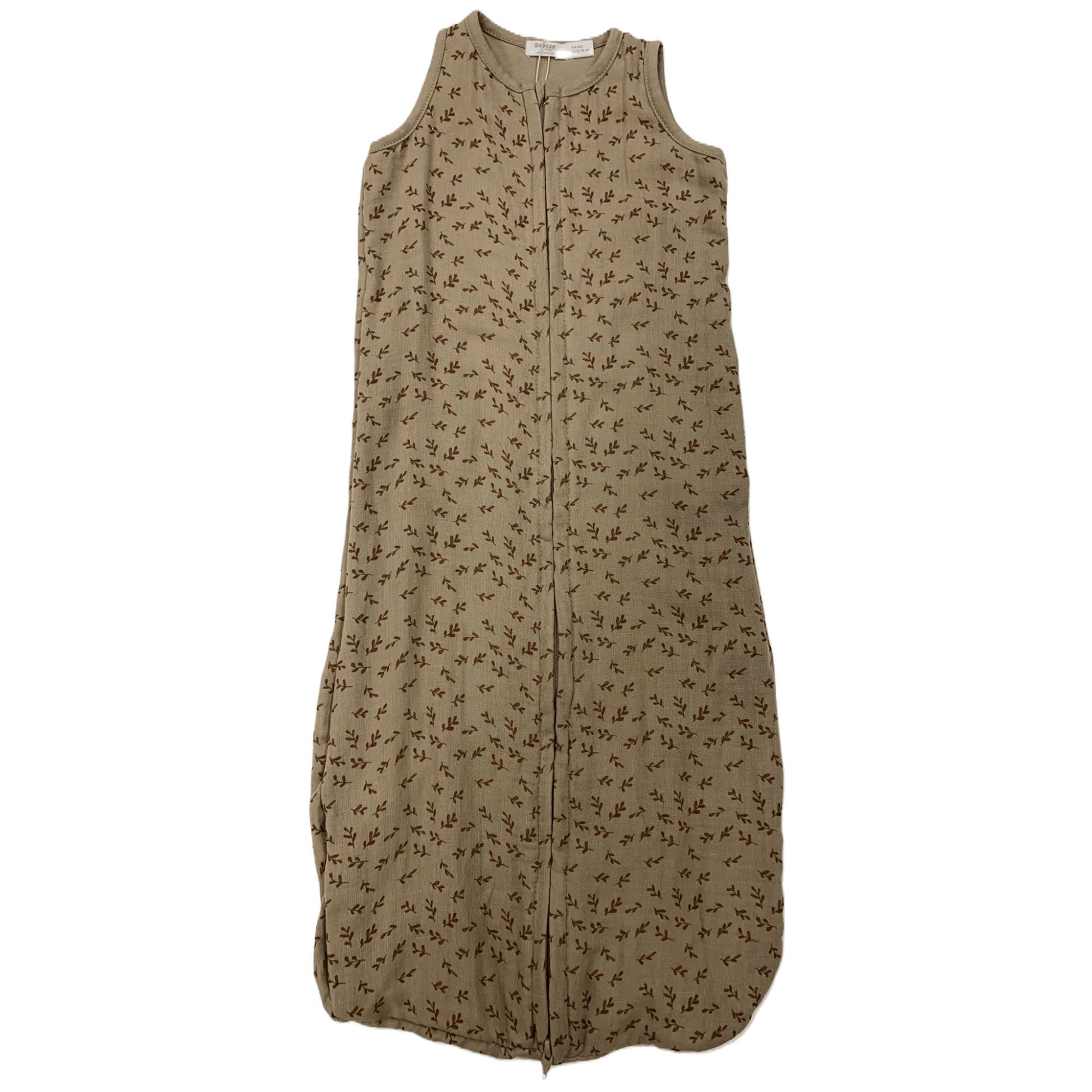 Sleepsuit Baby TOG 1.0 Spring and Summer 3 - 9 Months Hazel Brown_Sleepsuits_Snoozebaby