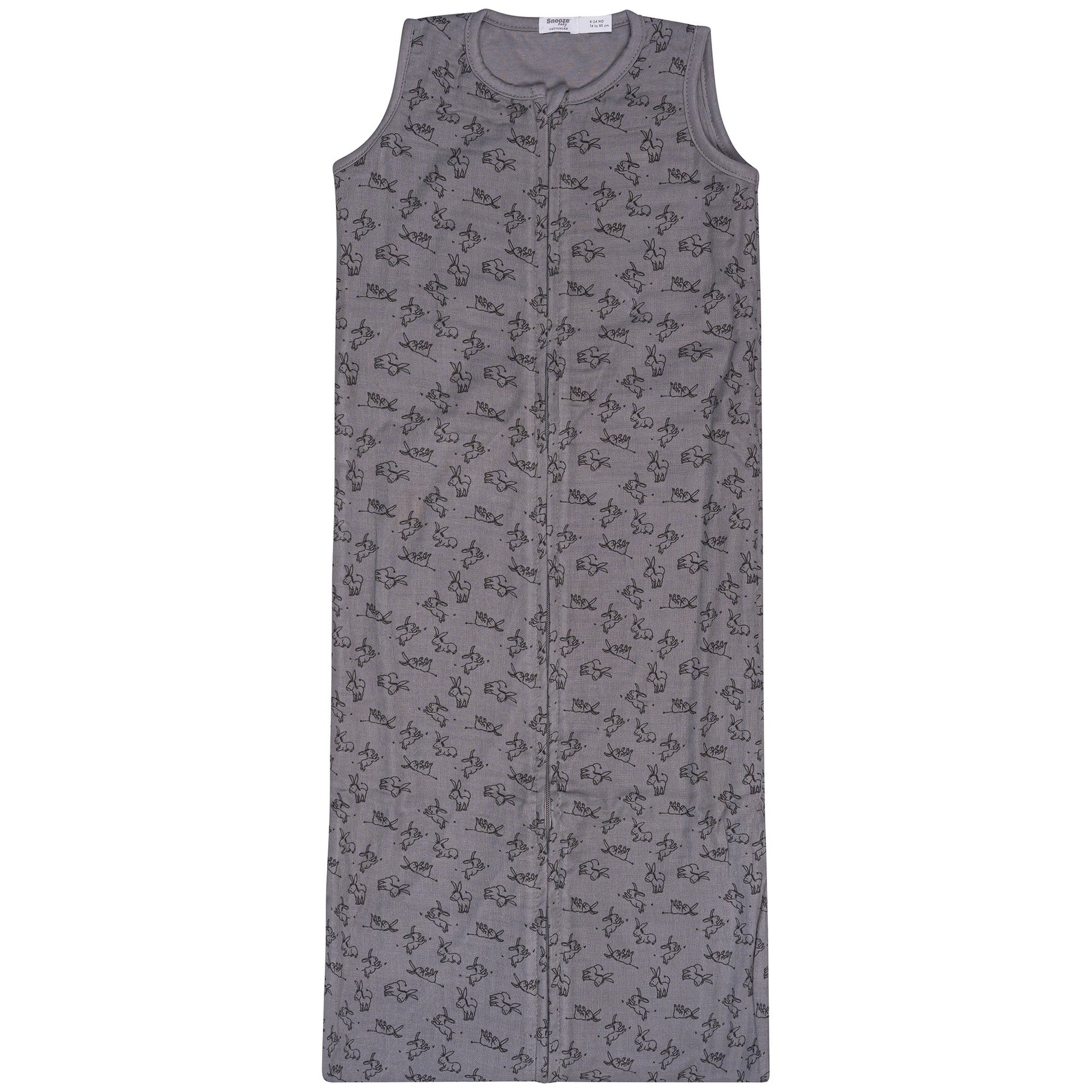 Sleepsuit Baby TOG 1.0 Spring and Summer 6 - 14 Months Cloudy Grey_Sleepsuits_Snoozebaby