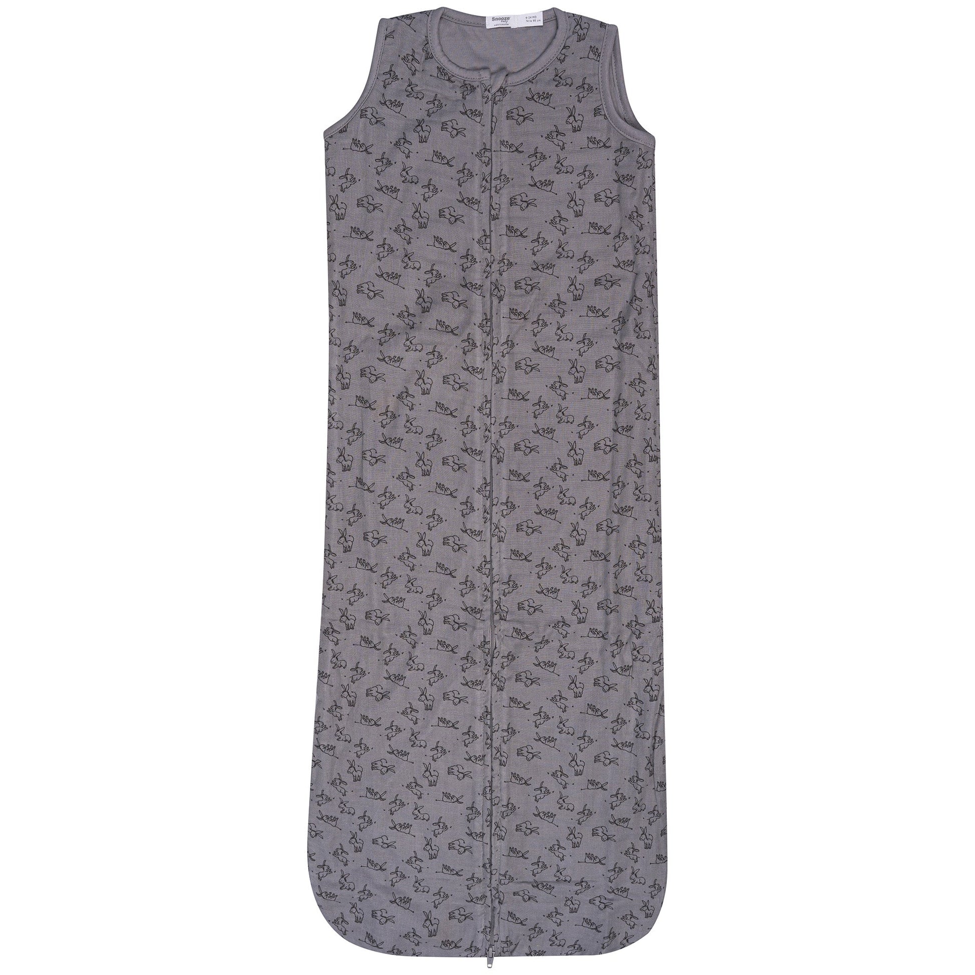 Sleepsuit Baby TOG 1.0 Spring and Summer 6 - 14 Months Cloudy Grey_Sleepsuits_Snoozebaby