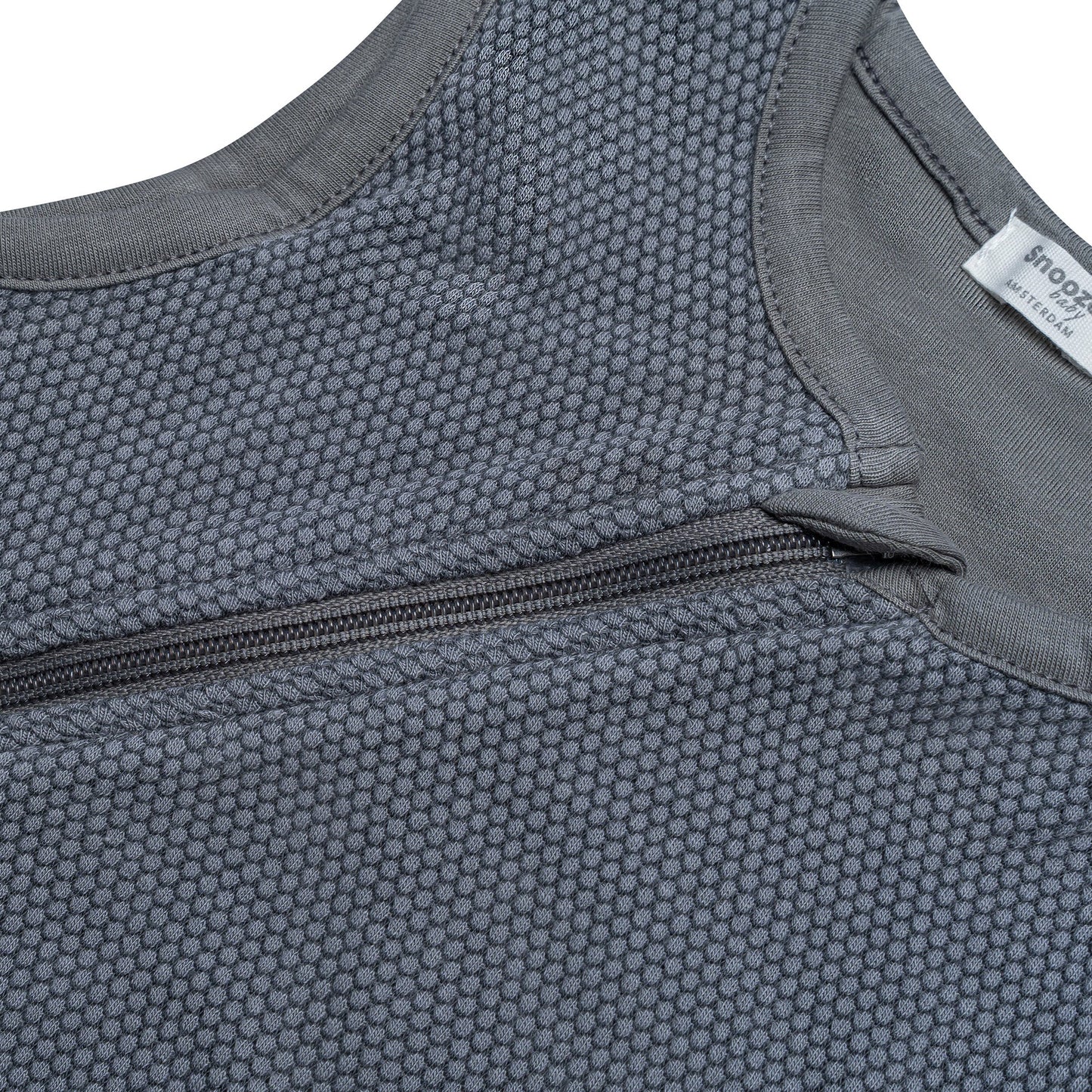 Sleepsuit Baby TOG 1.0 Spring and Summer 6 - 14 Months Storm Grey_Sleepsuits_Snoozebaby