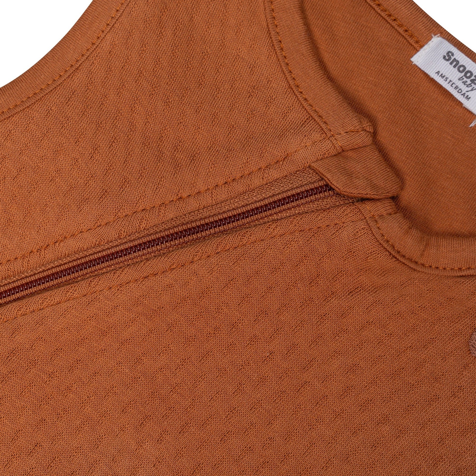 Sleepsuit Baby TOG 1.0 Spring and Summer 6 - 14 Months Toffee Brown_Sleepsuits_Snoozebaby