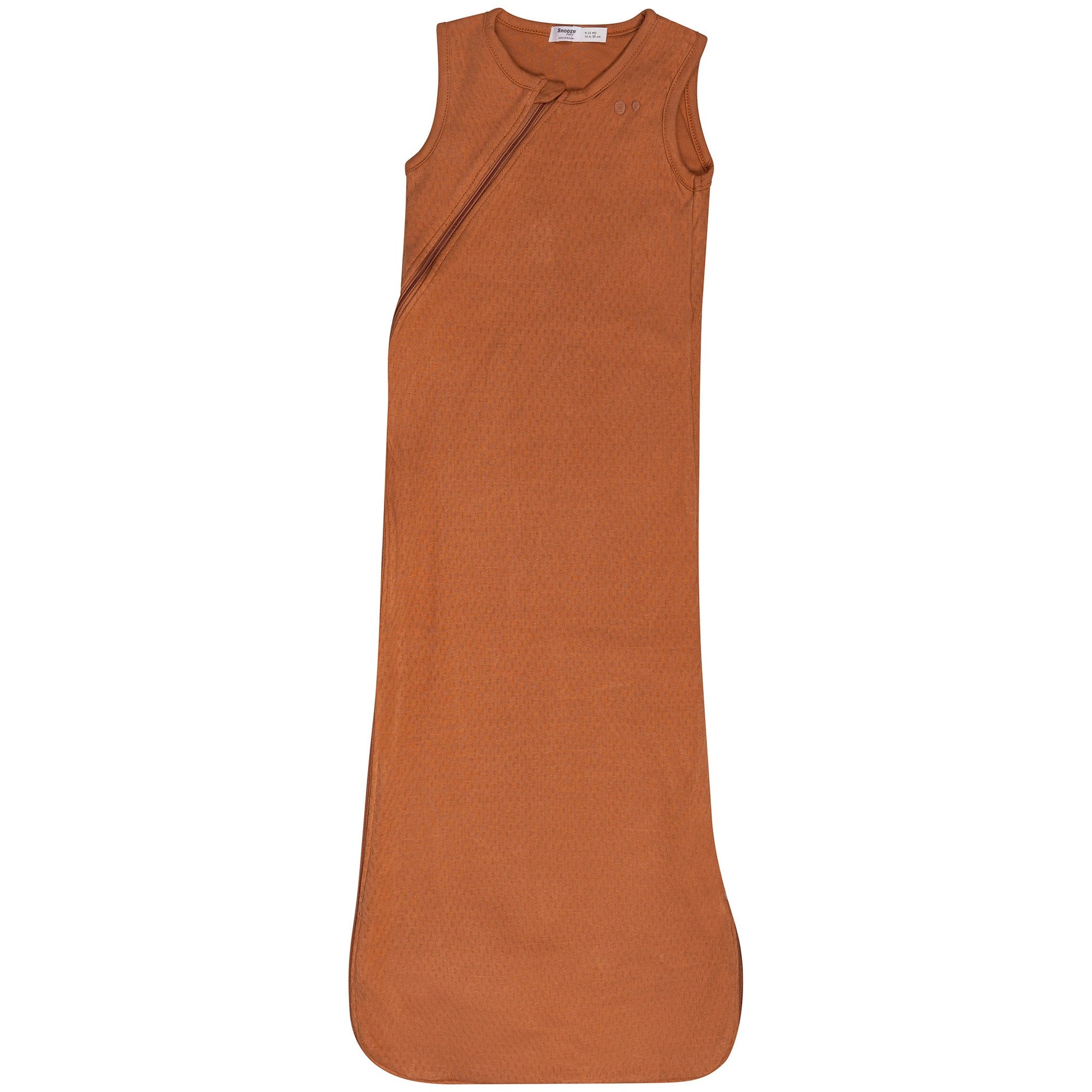 Sleepsuit Baby TOG 1.0 Spring and Summer 6 - 14 Months Toffee Brown_Sleepsuits_Snoozebaby
