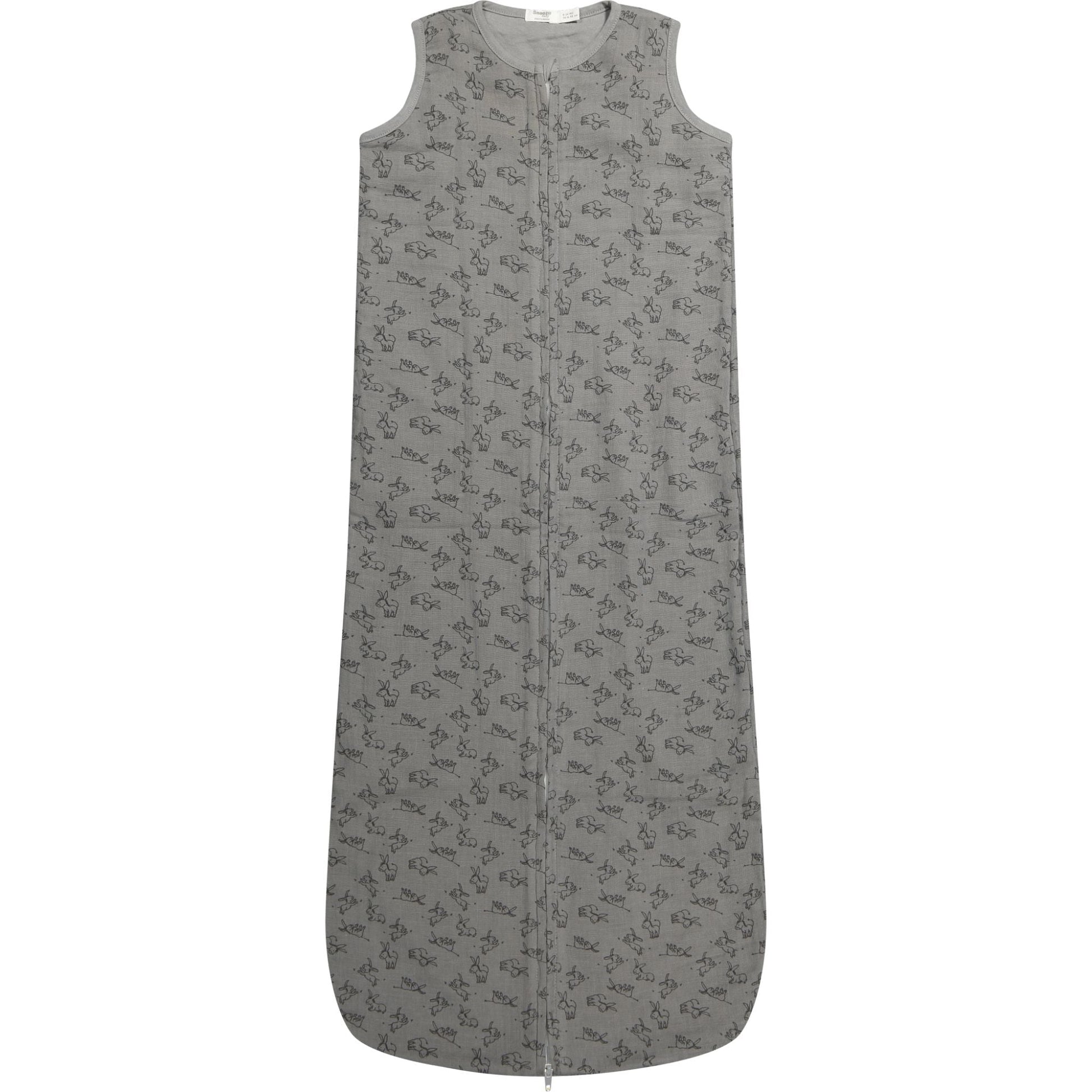 Sleepsuit Baby TOG 1.0 Spring and Summer 9 - 24 Months Cloudy Grey_Sleepsuits_Snoozebaby