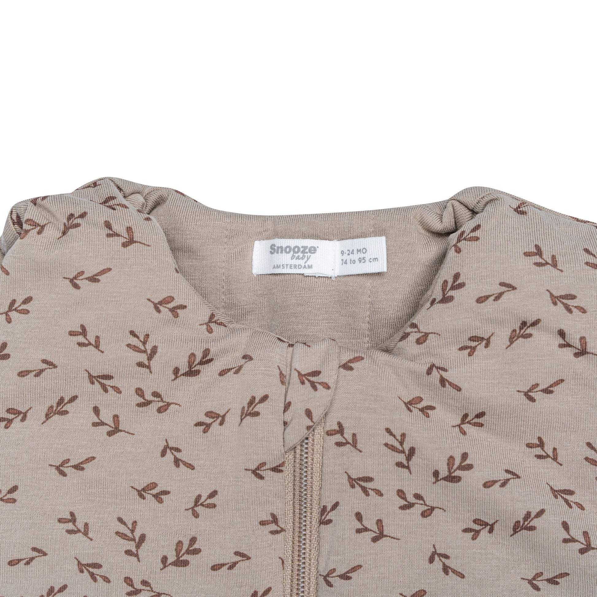 Sleepsuit Baby TOG 1.5 Spring and Summer 6 - 14 Months Hazel Brown_Sleepsuits_Snoozebaby