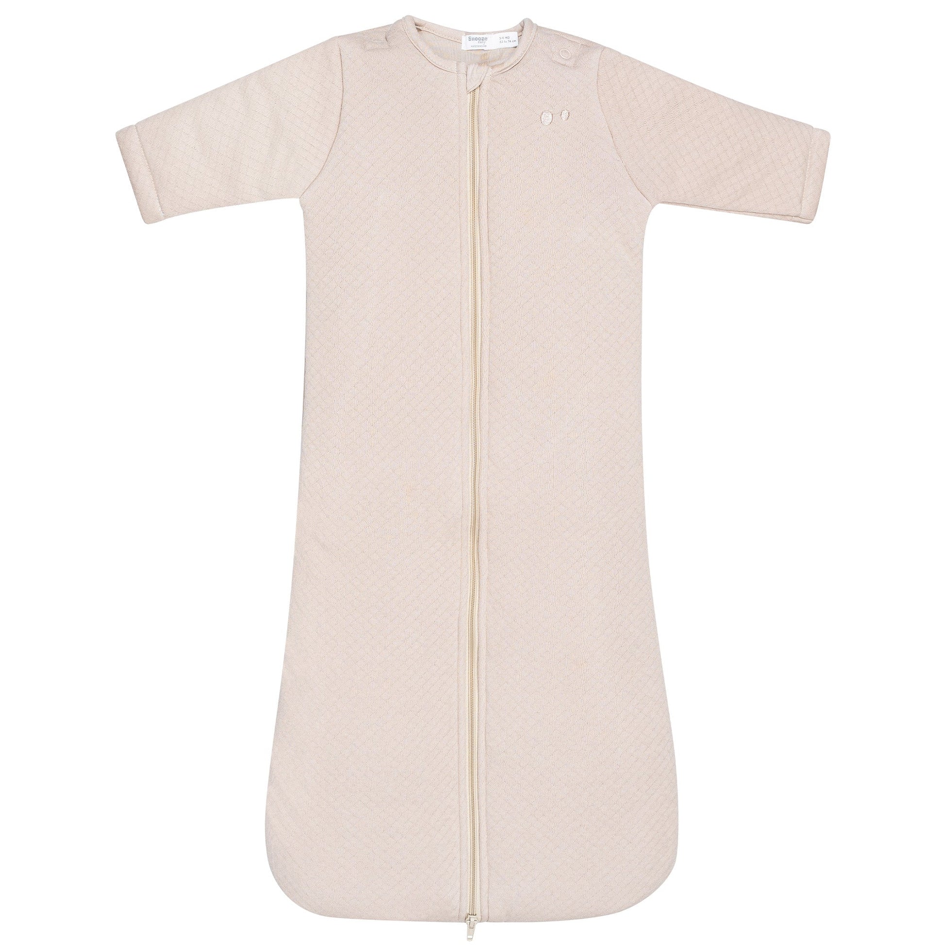 Sleepsuit Baby TOG 2.0 Autumn and Winter 0 - 6 Months Desert Sand Brown_Sleepsuits_Snoozebaby