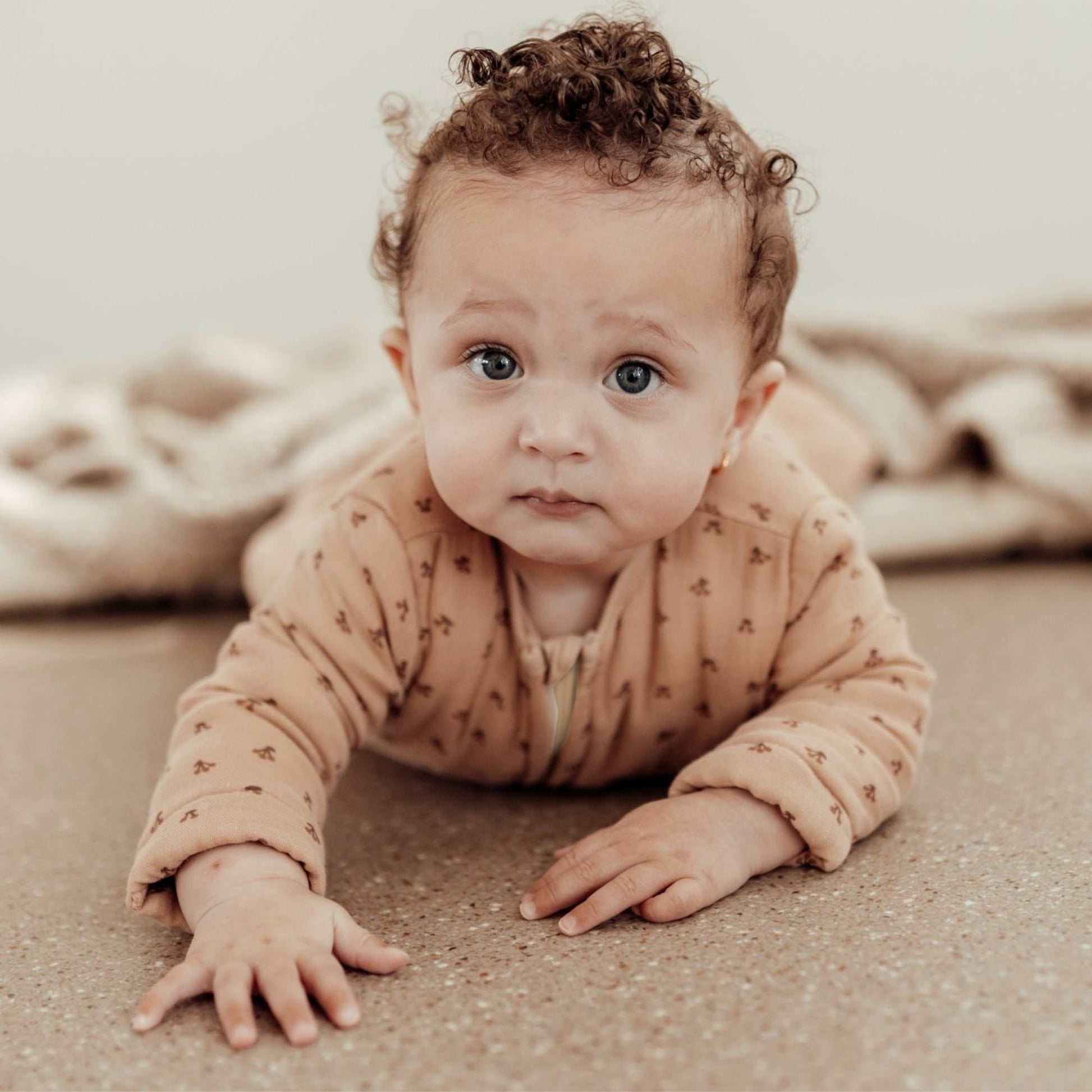 Sleepsuit Baby TOG 2.0 Autumn and Winter 3 - 9 Months Cherry Pink_Sleepsuits_Snoozebaby
