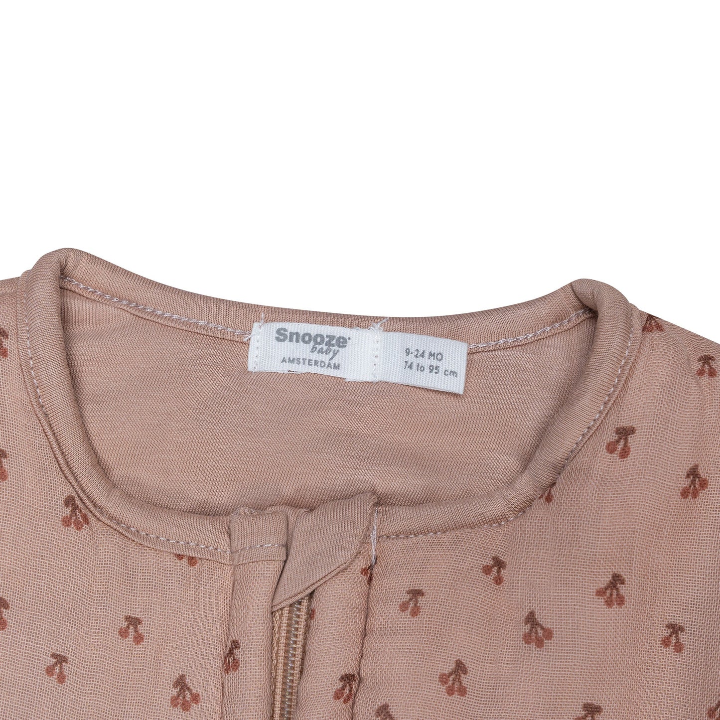 Sleepsuit Baby TOG 2.0 Autumn and Winter 6 - 14 Months Cherry Pink_Sleepsuits_Snoozebaby