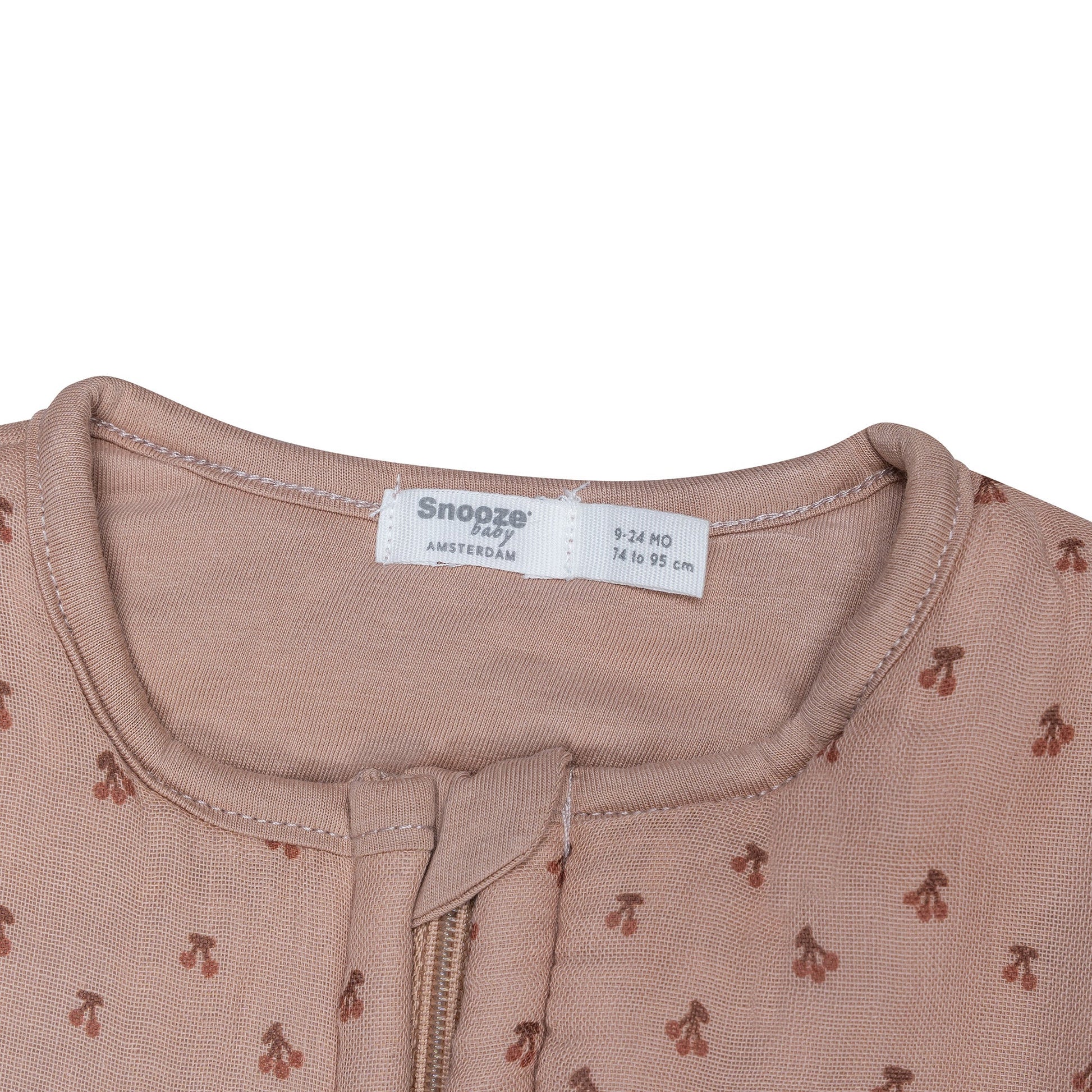 Sleepsuit Baby TOG 2.0 Autumn and Winter 6 - 14 Months Cherry Pink_Sleepsuits_Snoozebaby