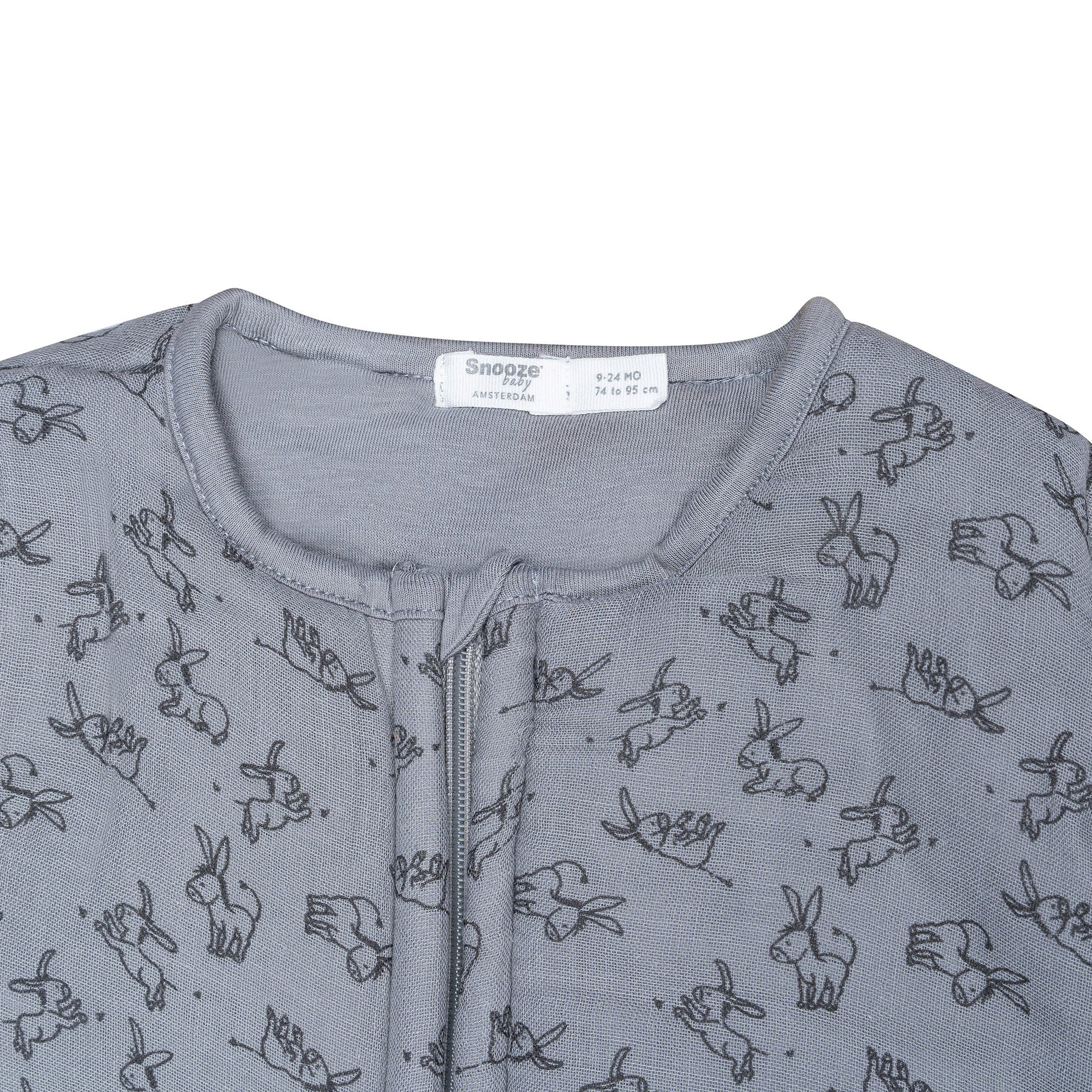 Sleepsuit Baby TOG 2.0 Autumn and Winter 6 - 14 Months Cloudy Grey_Sleepsuits_Snoozebaby