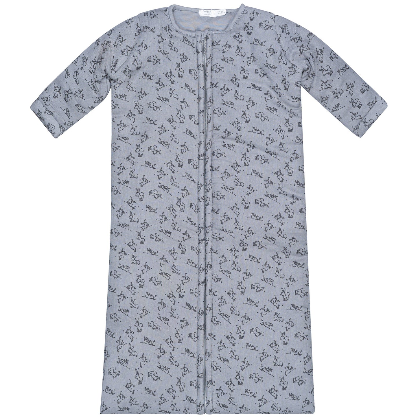 Sleepsuit Baby TOG 2.0 Autumn and Winter 6 - 14 Months Cloudy Grey_Sleepsuits_Snoozebaby