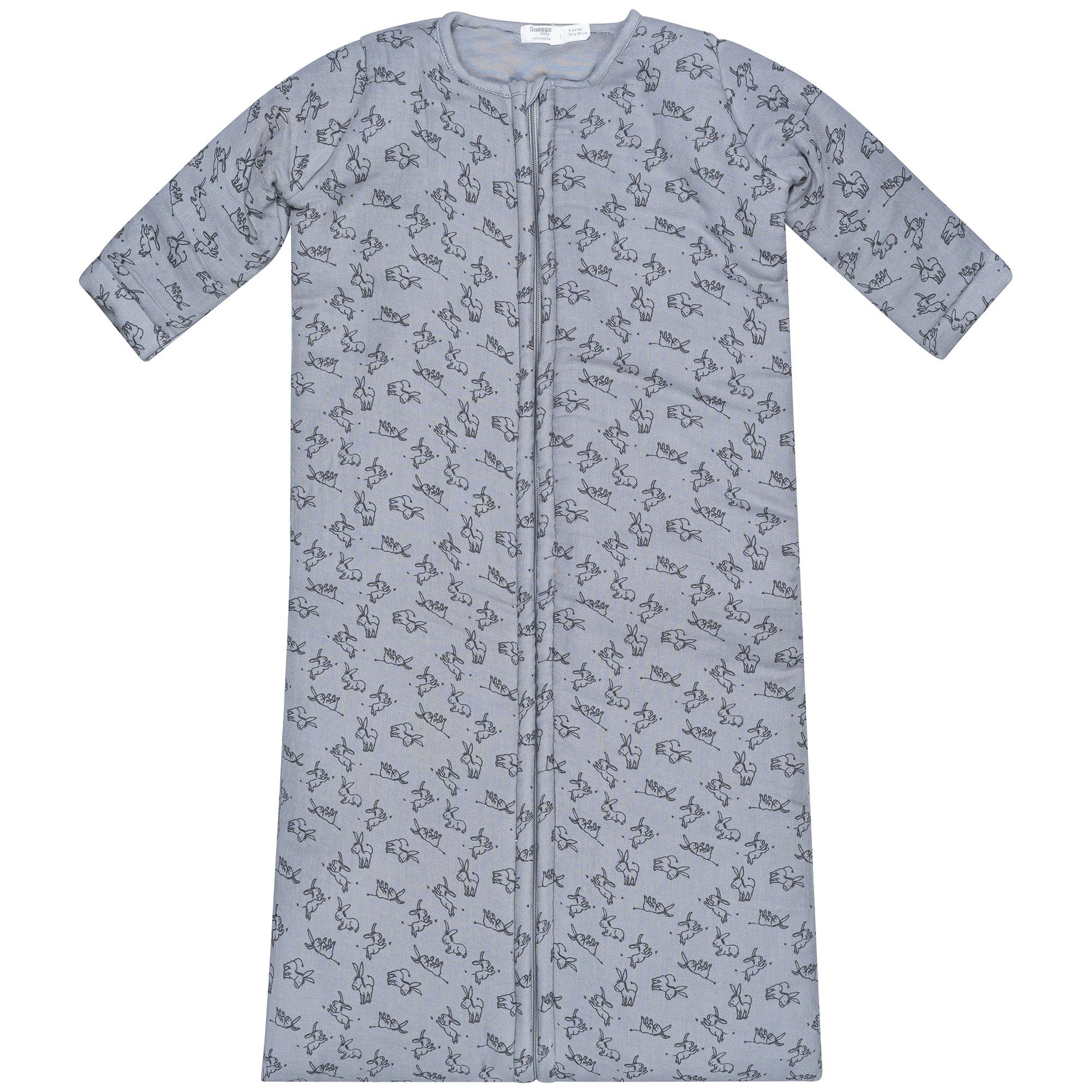 Sleepsuit Baby TOG 2.0 Autumn and Winter 6 - 14 Months Cloudy Grey_Sleepsuits_Snoozebaby