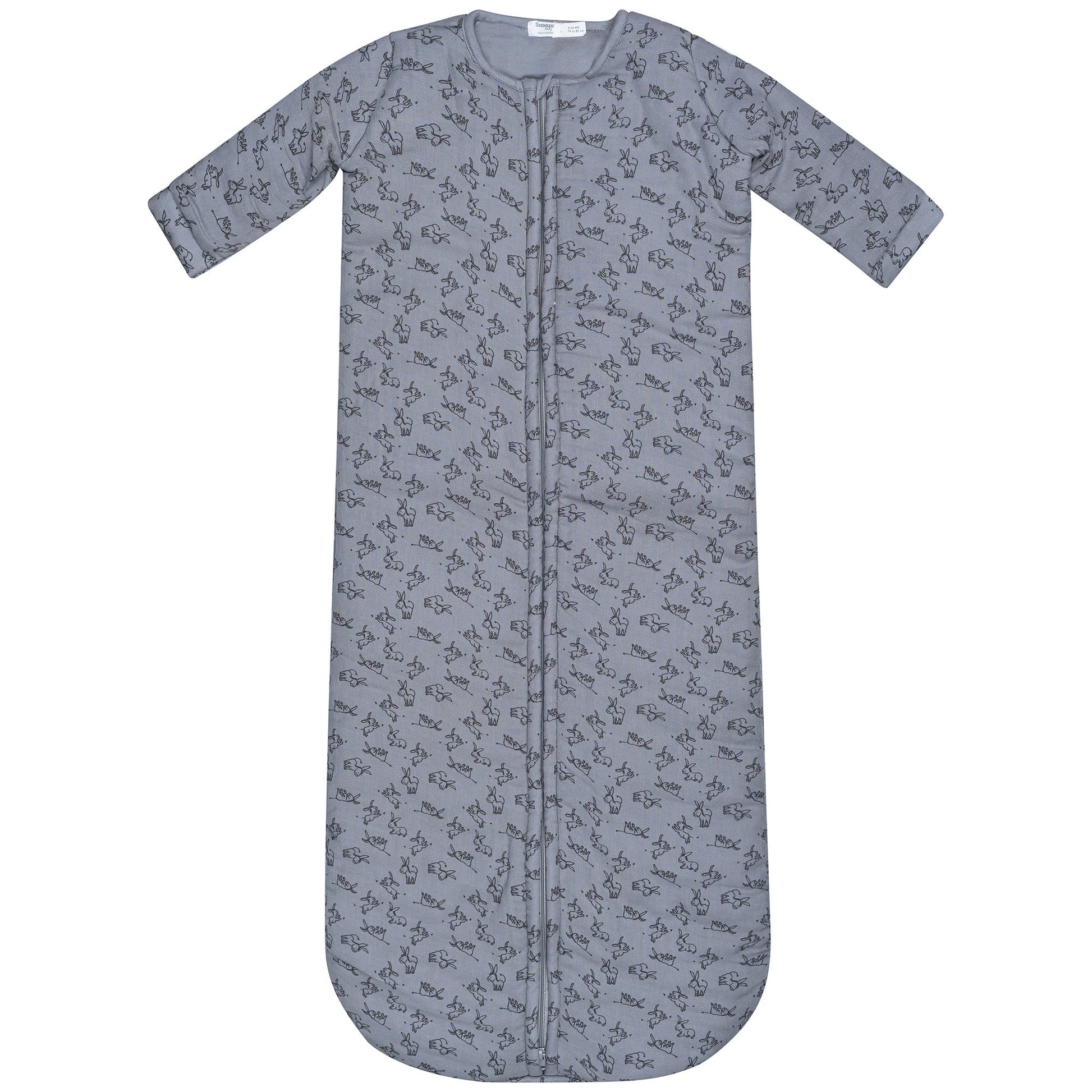 Sleepsuit Baby TOG 2.0 Autumn and Winter 6 - 14 Months Cloudy Grey_Sleepsuits_Snoozebaby