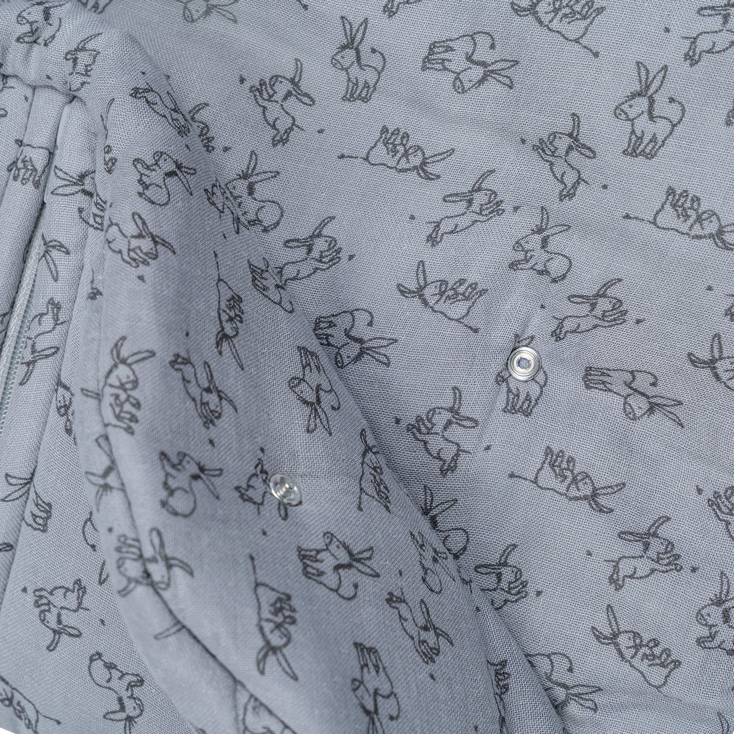 Sleepsuit Baby TOG 2.0 Autumn and Winter 6 - 14 Months Cloudy Grey_Sleepsuits_Snoozebaby