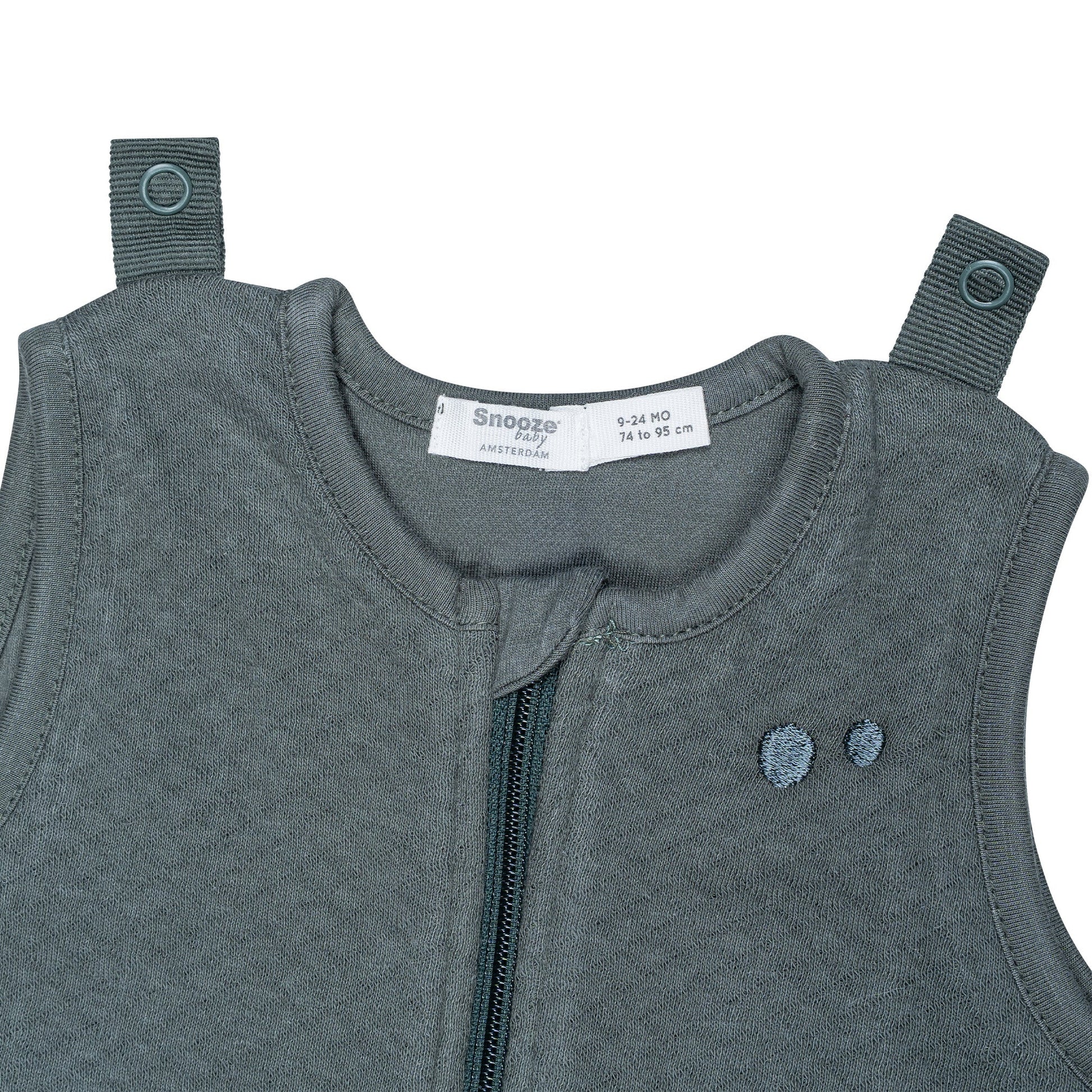 Sleepsuit Baby TOG 3.0 4 Seasons 6 - 14 Months Dark Green_Sleepsuits_Snoozebaby