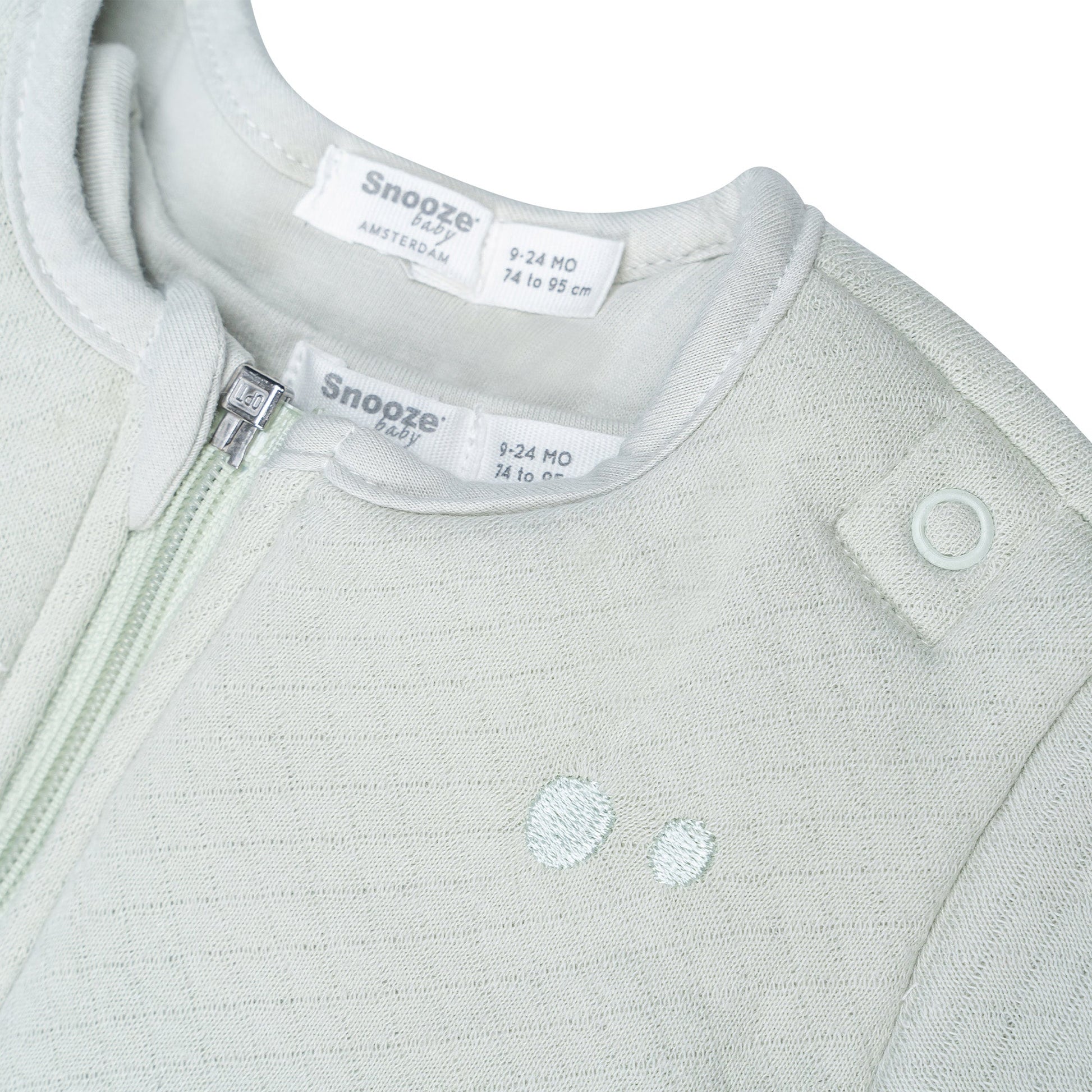 Sleepsuit Baby TOG 3.0 4 Seasons 6 - 14 Months Mystic Mint Green_Sleepsuits_Snoozebaby