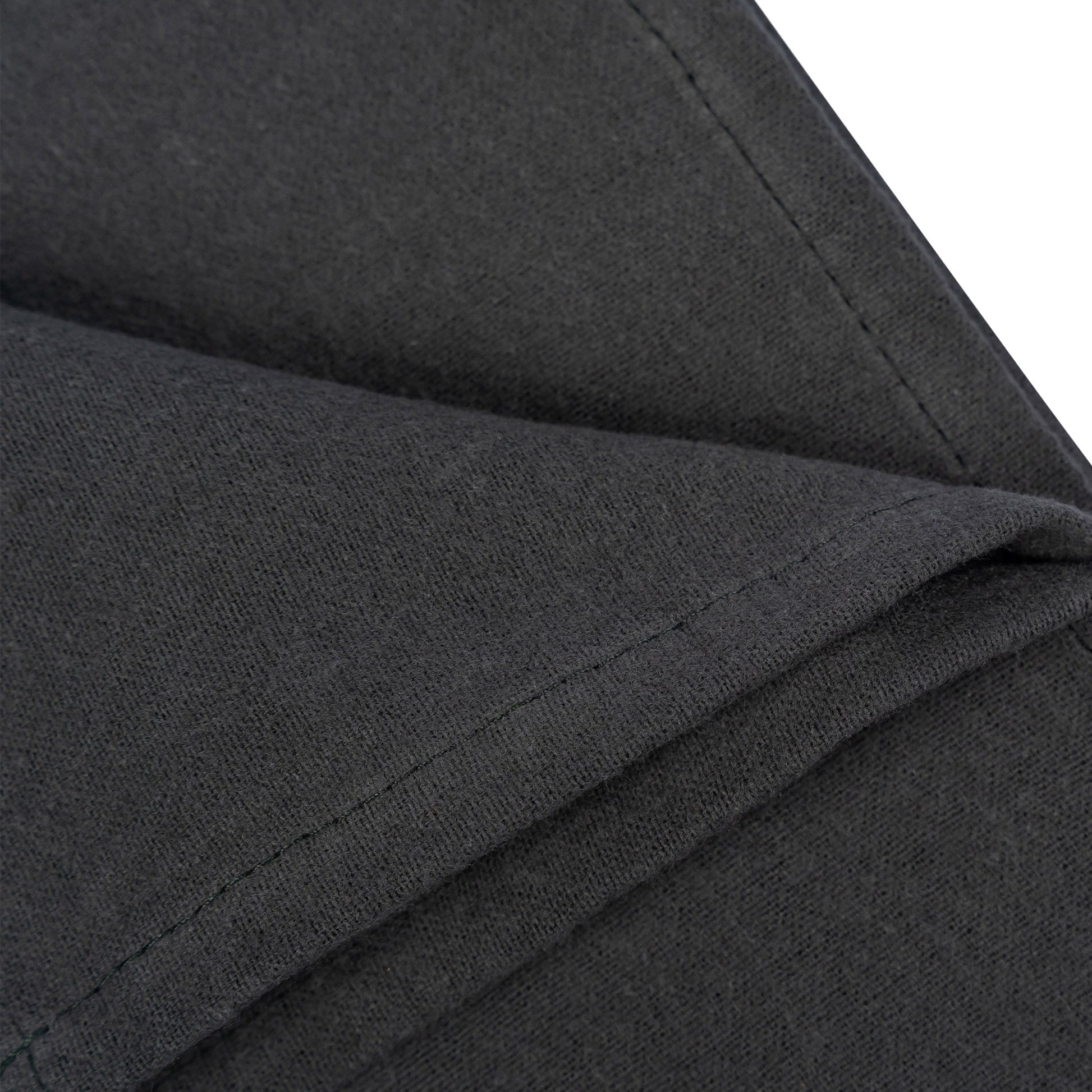 Swaddle Blanket Baby Flannel 80x80 cm Organic Dark Green_Swaddle Blankets_Snoozebaby
