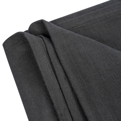 Swaddle Blanket XL Baby Flannel 120x120 cm Organic Dark Green_Swaddle Blankets_Snoozebaby