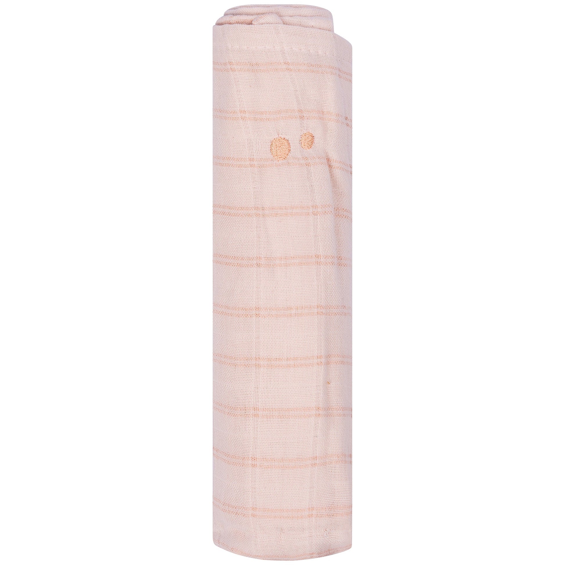 Mulltuch Baby 80x80 cm Bio Milky Rust Rosa_Mulltücher_Snoozebaby