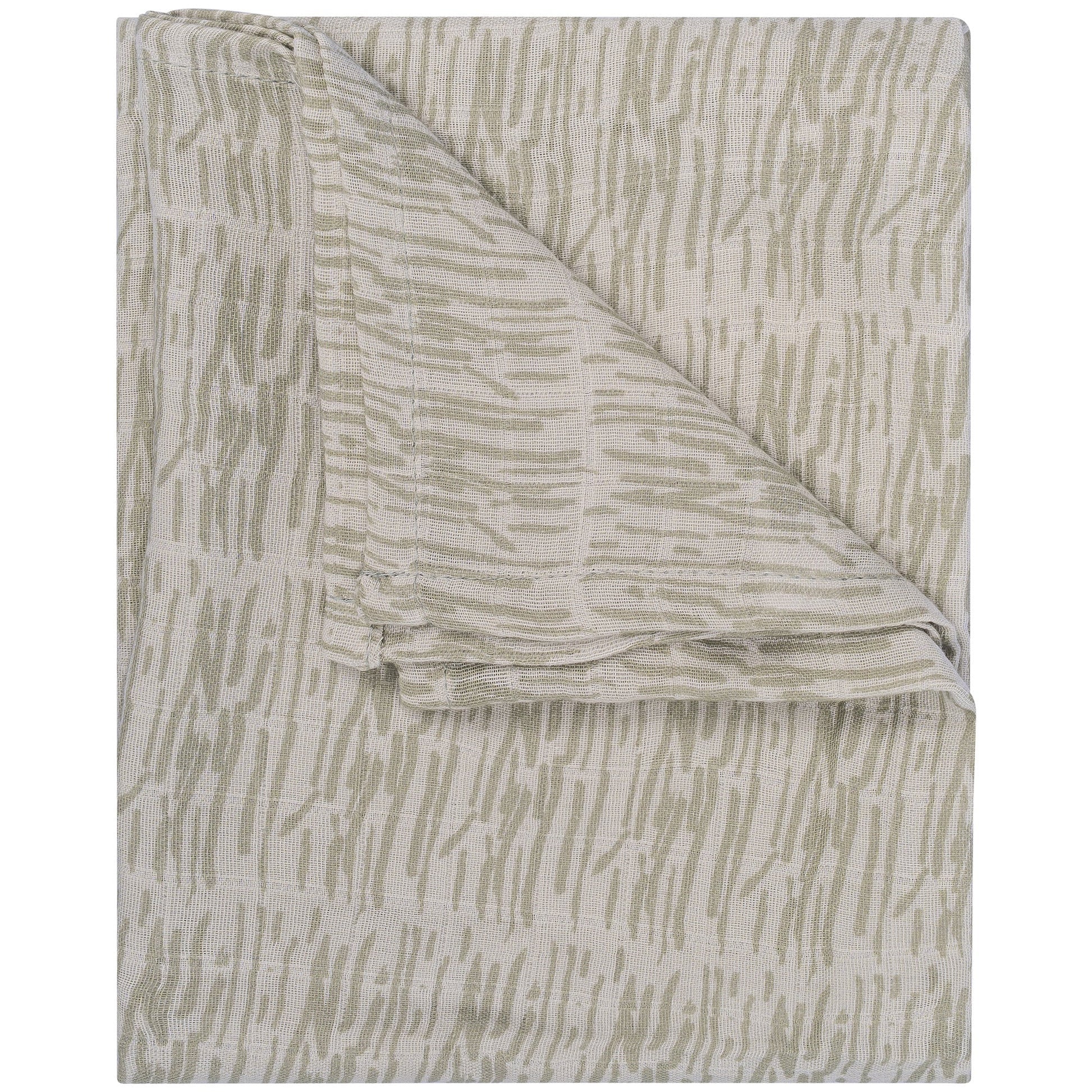 Musselintuch Baby 80x80 cm Bio Mystic Mint Grün_Muslin Tücher_Snoozebaby