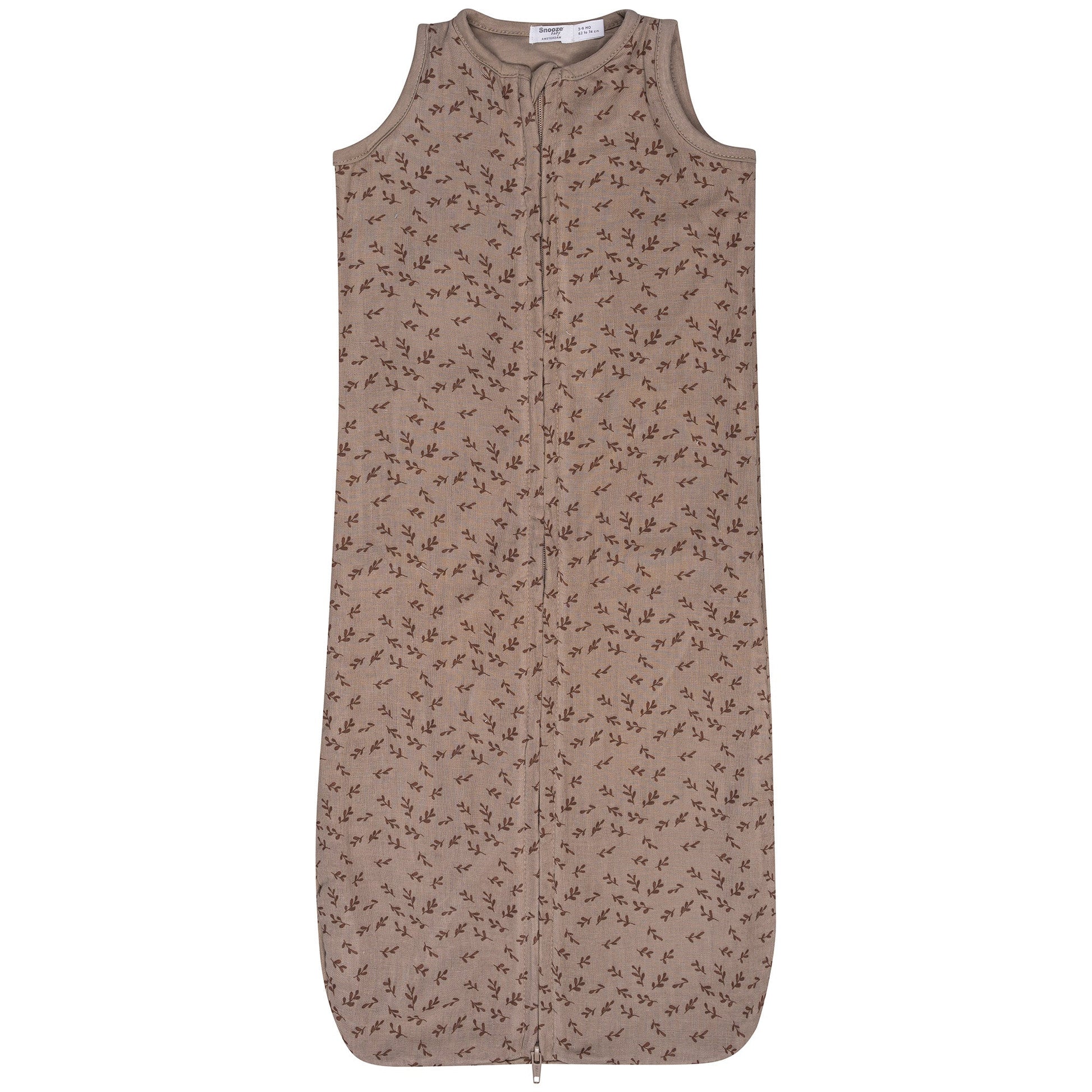 Schlafanzug Baby TOG 1.0 Frühling und Sommer 0 - 6 Monate Hazel Brown_Schlafanzüge_Snoozebaby