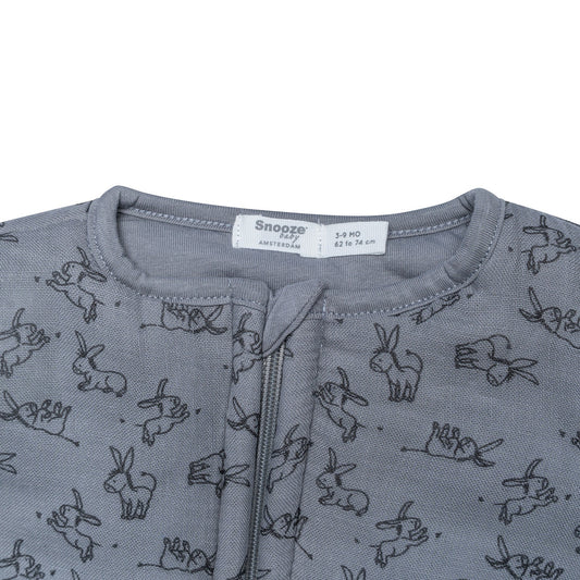 Schlafanzug Baby TOG 2.0 Herbst und Winter 0 - 6 Monate Cloudy Grey_Schlafanzüge_Snoozebaby