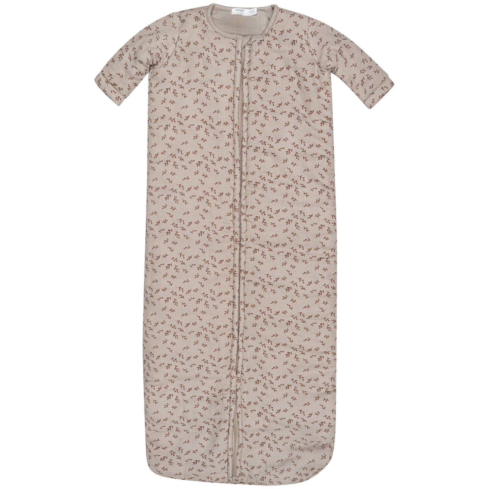 Schlafanzug Baby TOG 2.0 Herbst und Winter 6 - 14 Monate Hazel Brown_Schlafanzüge_Snoozebaby