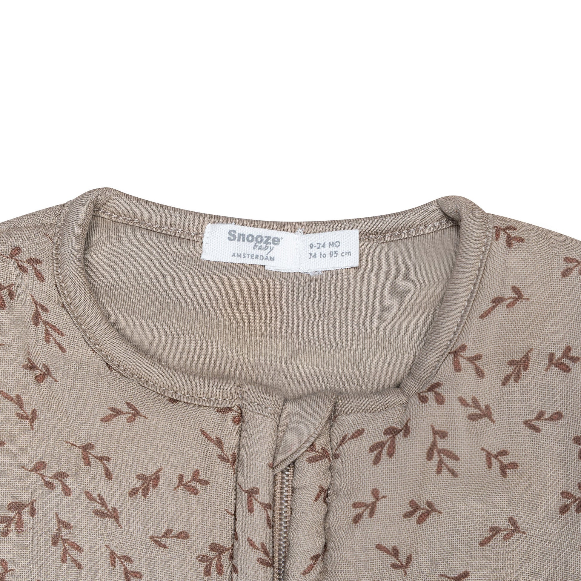 Schlafanzug Baby TOG 2.0 Herbst und Winter 6 - 14 Monate Hazel Brown_Schlafanzüge_Snoozebaby