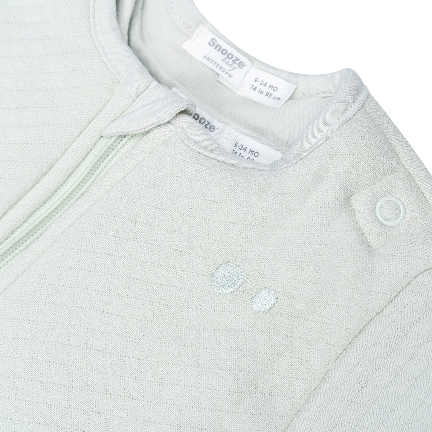 Schlafanzug Baby TOG 3.0 4 Jahreszeiten 6 - 14 Monate Mystic Mint Grün_Schlafanzüge_Snoozebaby