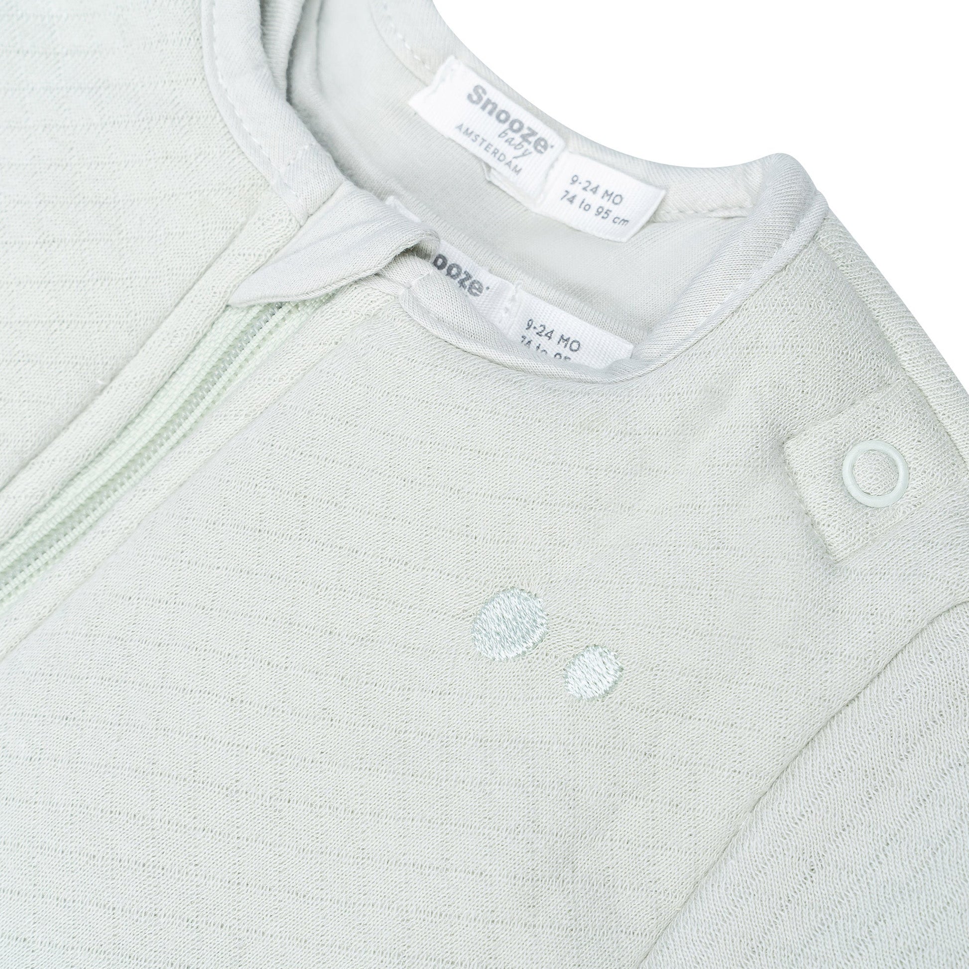 Schlafanzug Baby TOG 3.0 4 Jahreszeiten 6 - 14 Monate Mystic Mint Grün_Schlafanzüge_Snoozebaby