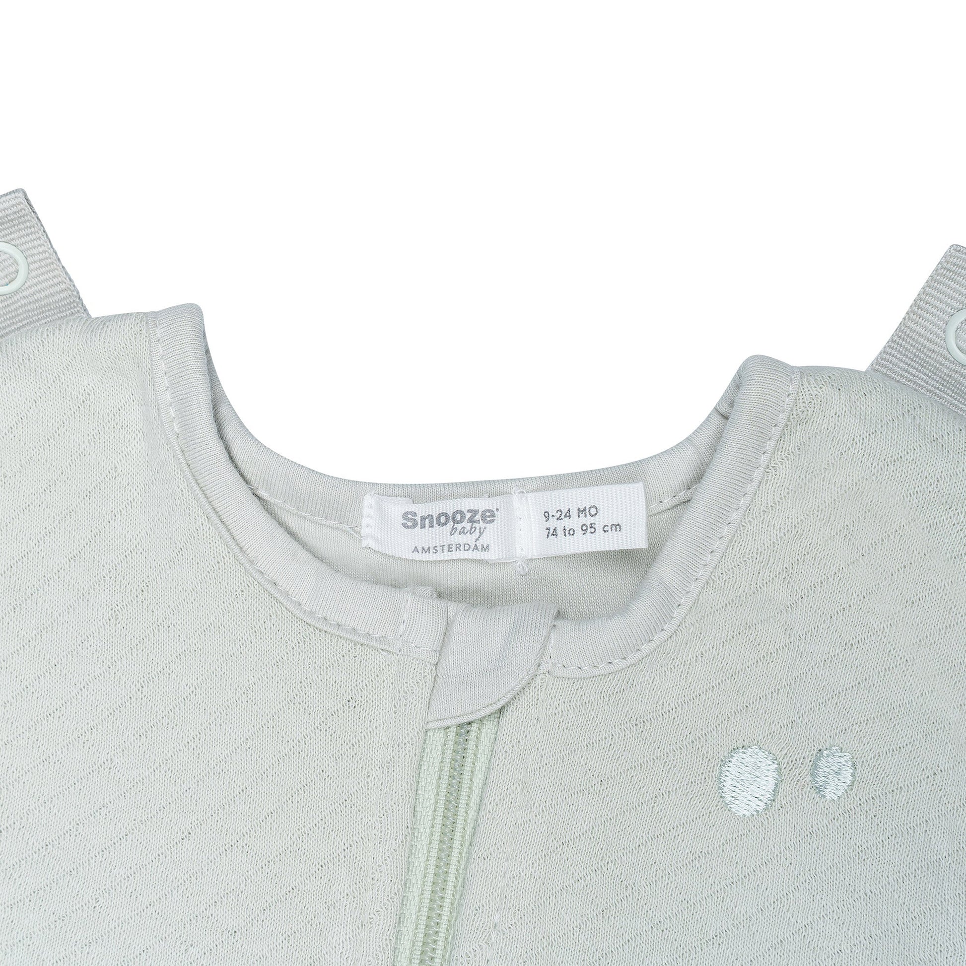 Schlafanzug Baby TOG 3.0 4 Jahreszeiten 6 - 14 Monate Mystic Mint Grün_Schlafanzüge_Snoozebaby