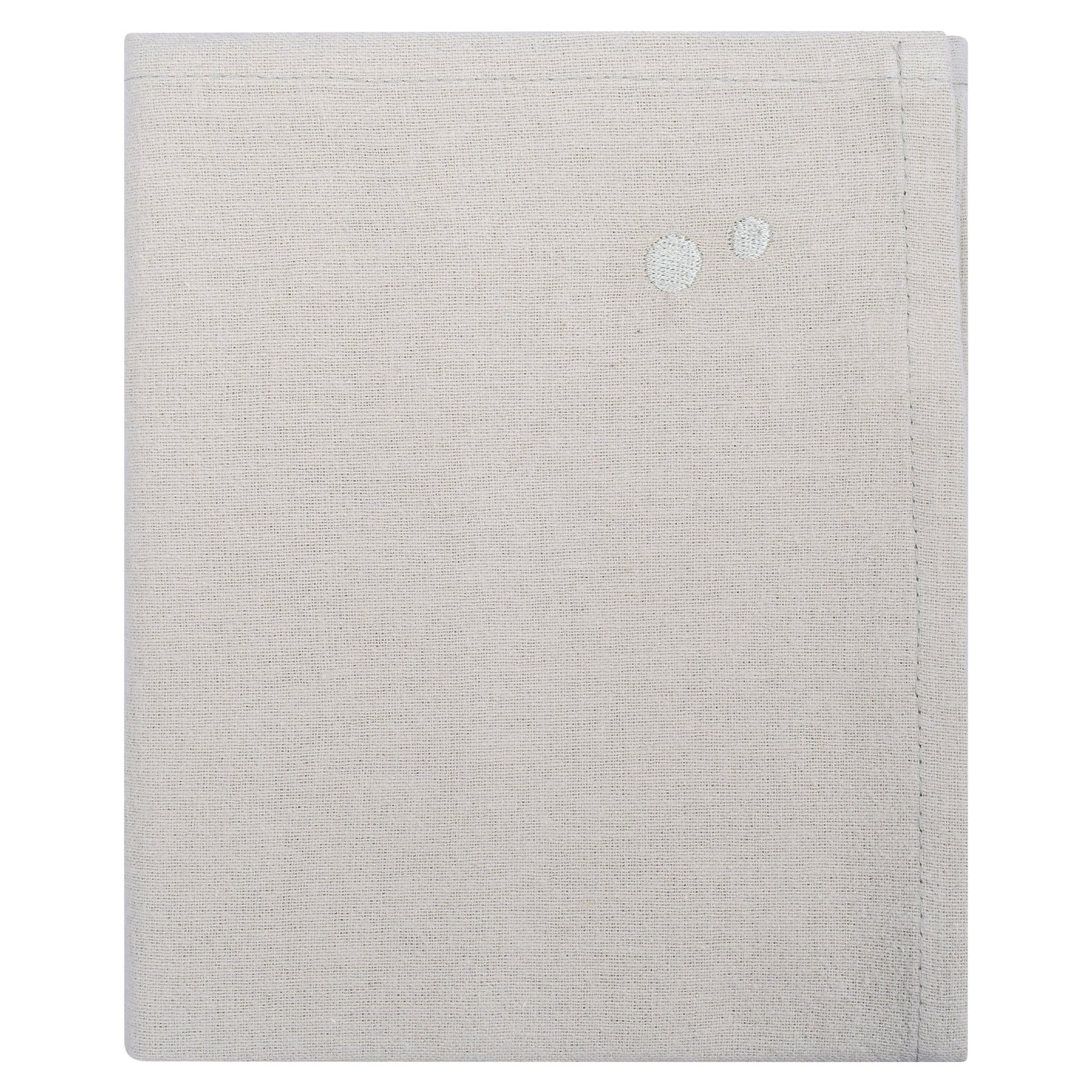 Wickeldecke Baby Flanell 80x80 cm Bio Mystic Mint Grün_Swaddle Blankets_Snoozebaby