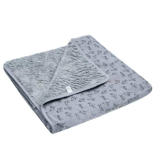 Couverture Cot Baby 100x150 cm TOG 2.0 Cloudy Grey_Blankets Crib_Snoozebaby