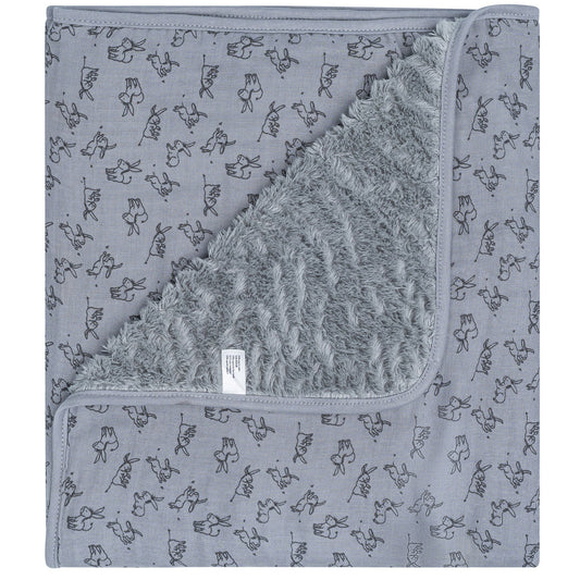 Couverture Bébé 75x100 cm TOG 2.0 Cloudy Grey_Blankets Crib_Snoozebaby