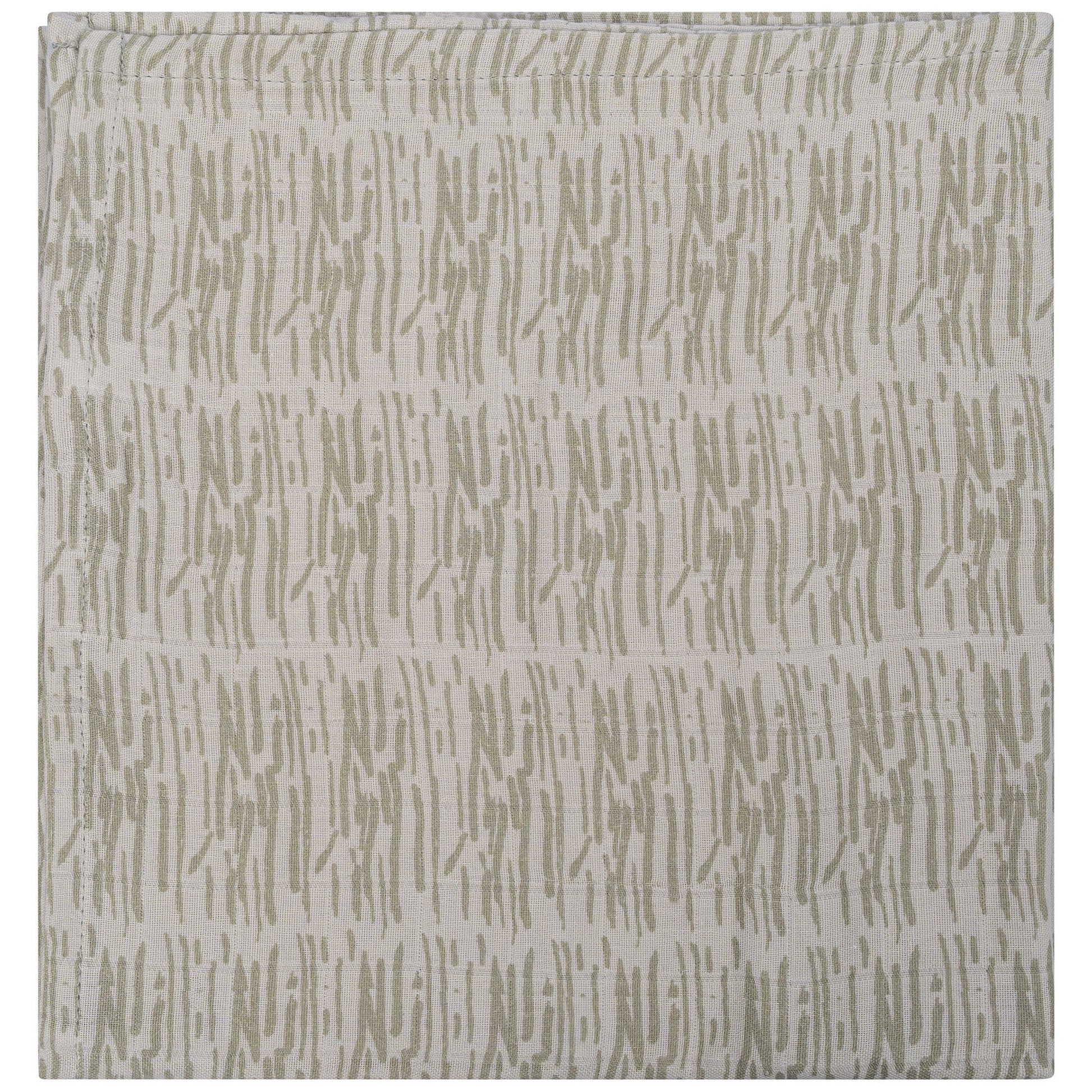 Mousseline XL Bébé 120x120 cm Bio Mystic Mint Vert_Mousseline_Snoozebaby